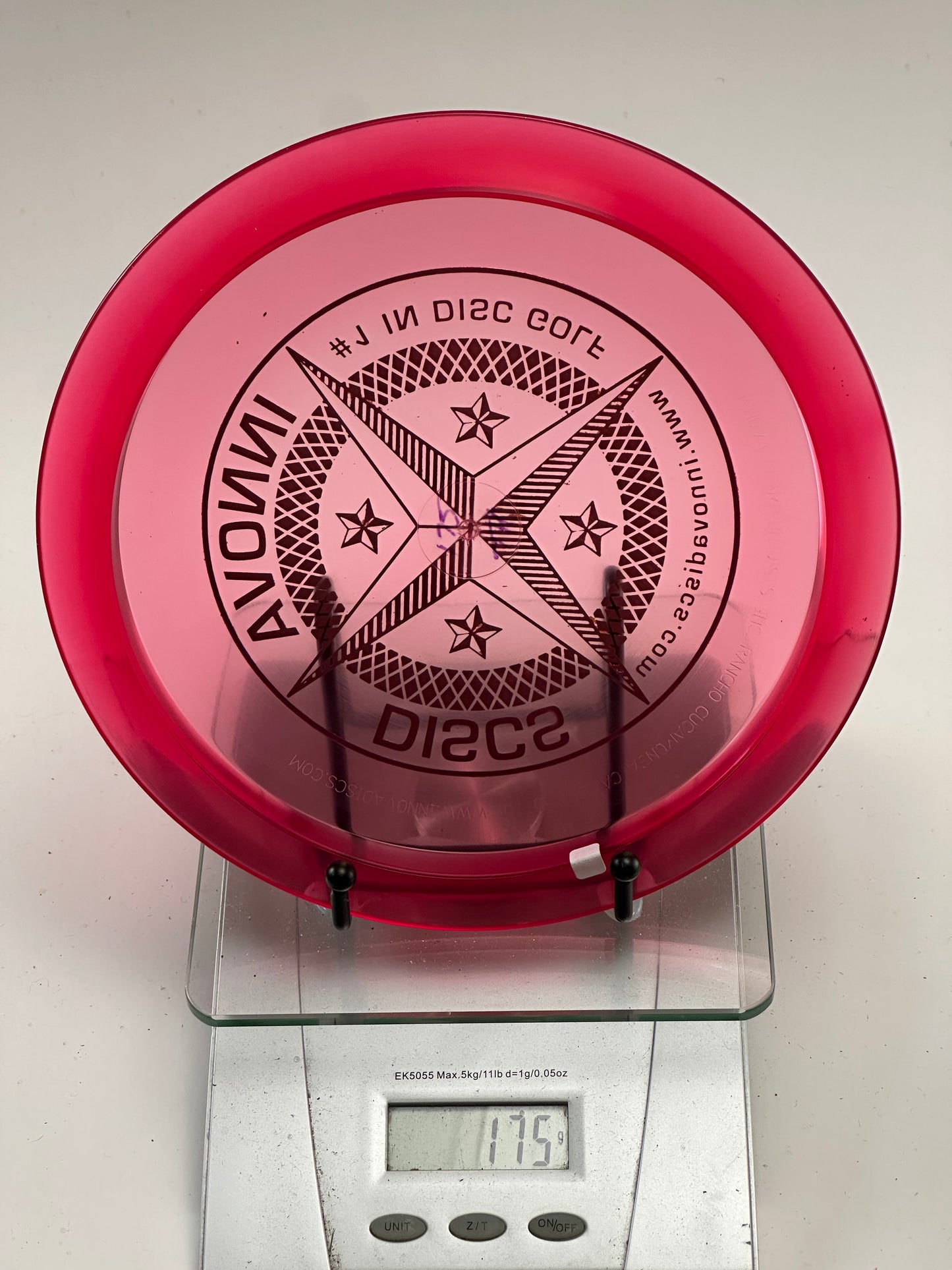 Innova Champion Thunderbird - Transparent Pink - Compass Star Stamp