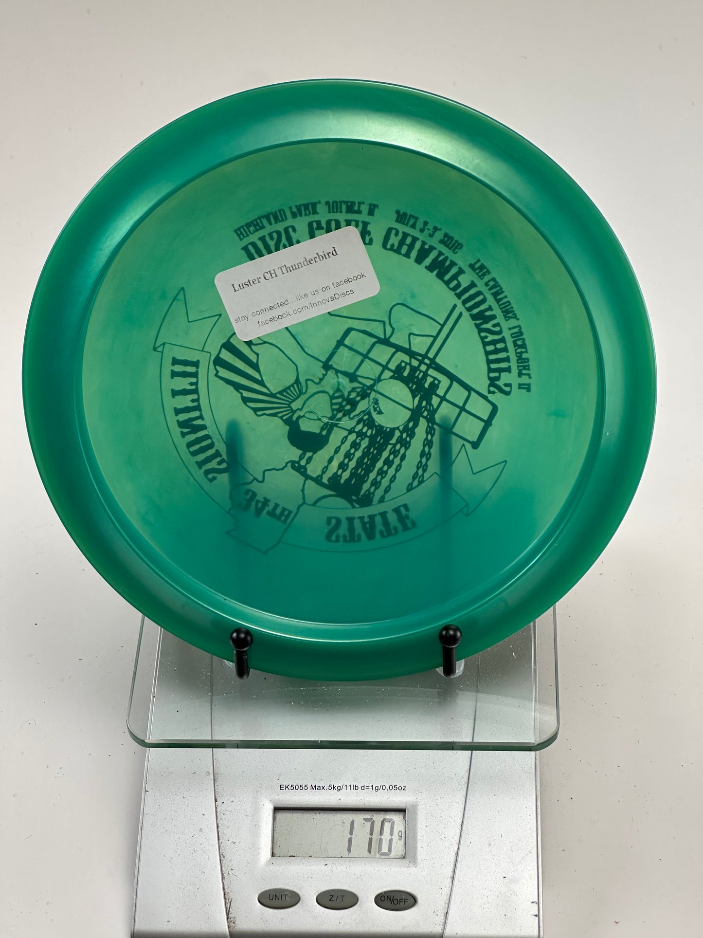 Innova Luster Champion Thunderbird – 2016 Illinois State Championships (Teal)