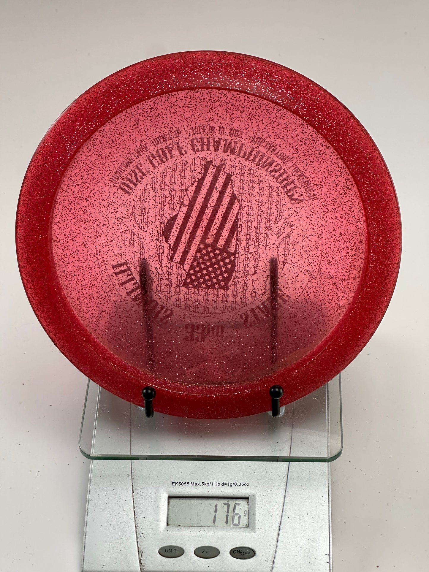 Innova Champion Sparkle Thunderbird – Illinois State Championships Stamp (176g)
