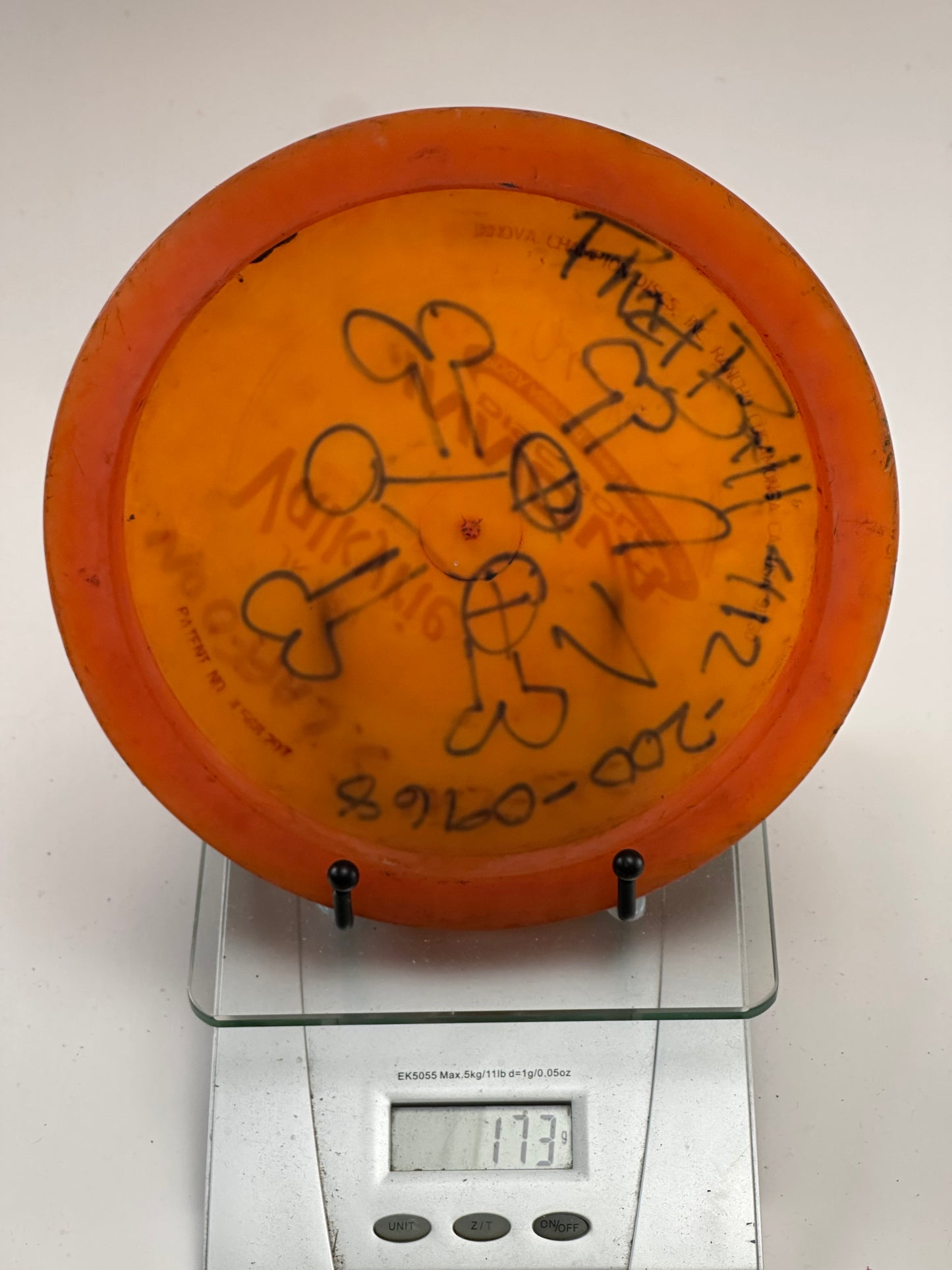 Innova JK Pro Valkyrie (Juliana Korver) Orange w/ Heavy Ink