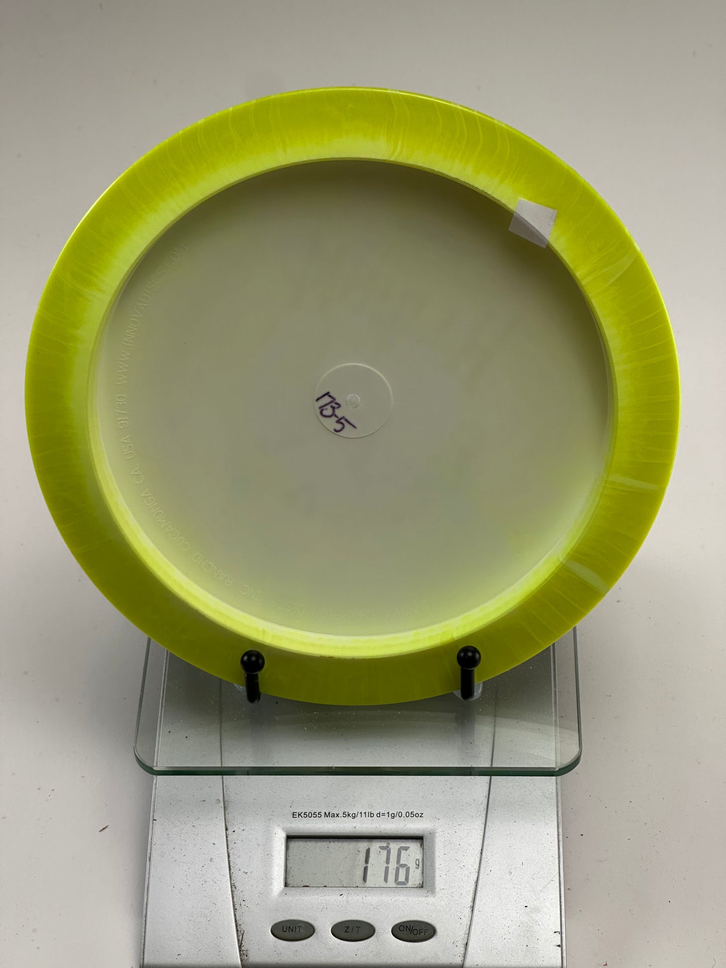 Innova Wraith – Garrett Gurthie Tour Series Swirly Star (Yellow Rim)