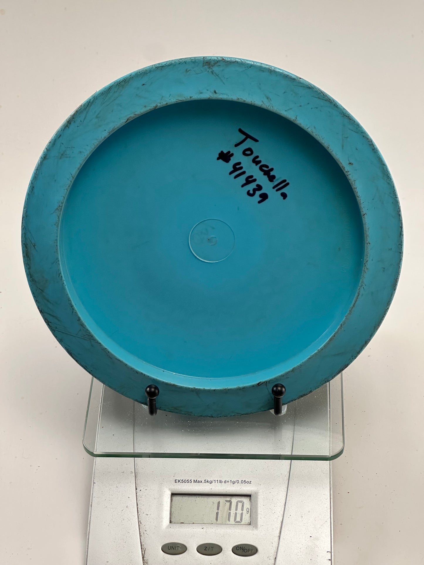 Innova DX Wraith Distance Driver (Blue) ADGC Finale 2018 Stamp