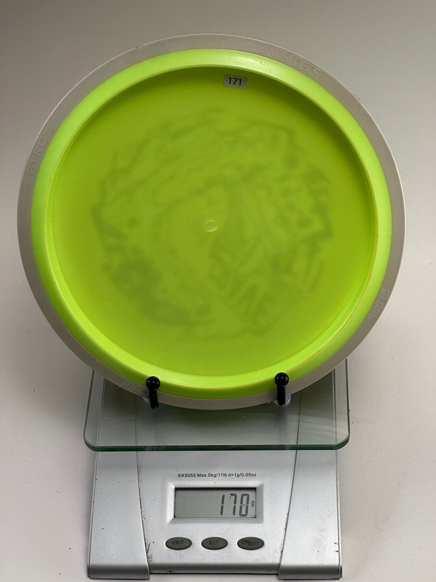MVP Fission Crave Fairway Driver (Special Edition) - Neon Yellow/White Rim
