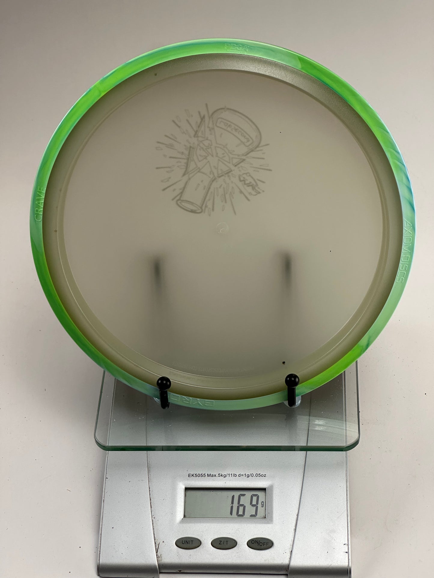 MVP Crave Neutron Lab Second Fairway Driver (Off-White/Green Swirl) 169g