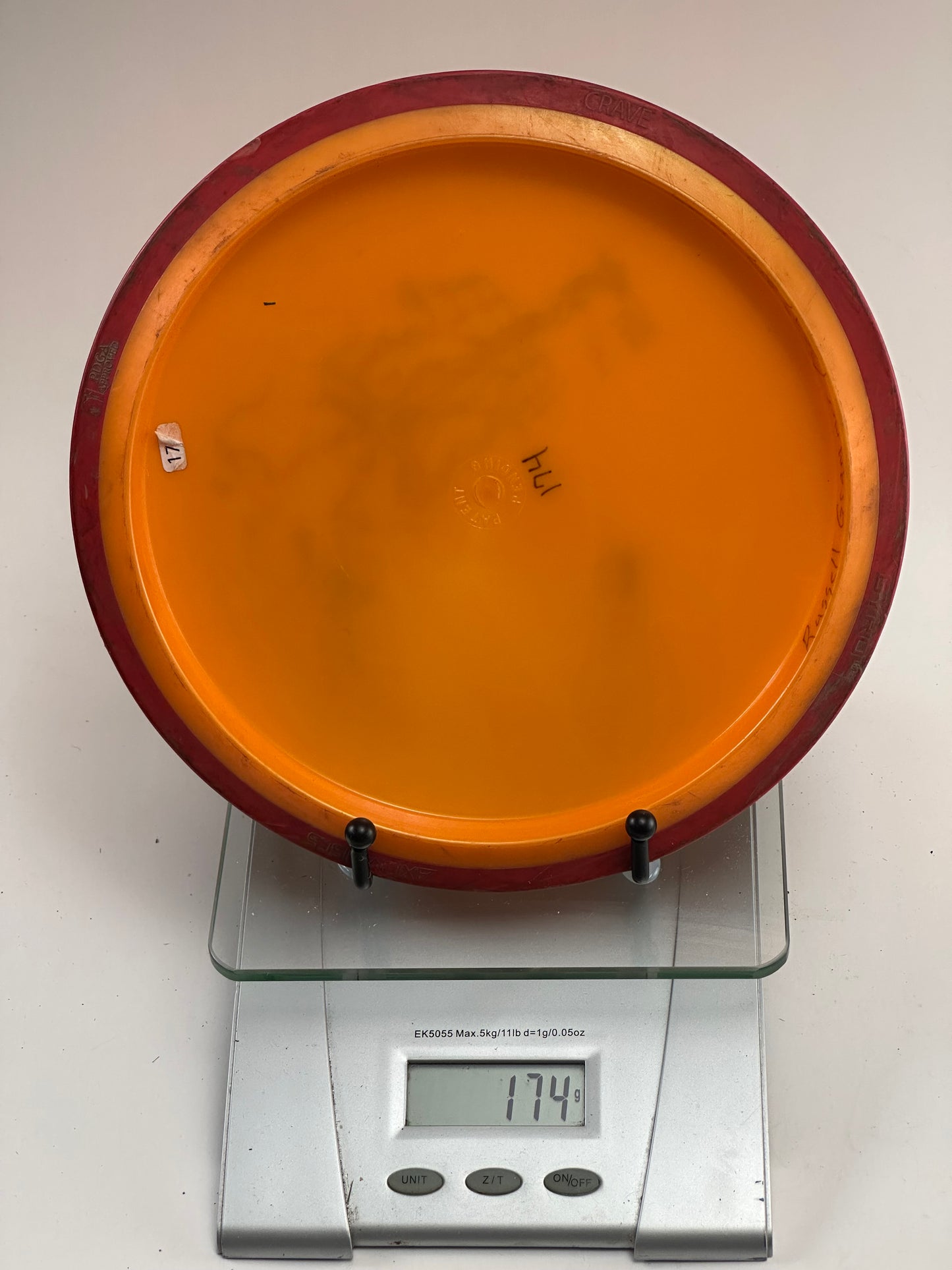 MVP Proton Crave Fairway Driver (174g) – Orange w/ Red Rim, ZAM Stamp