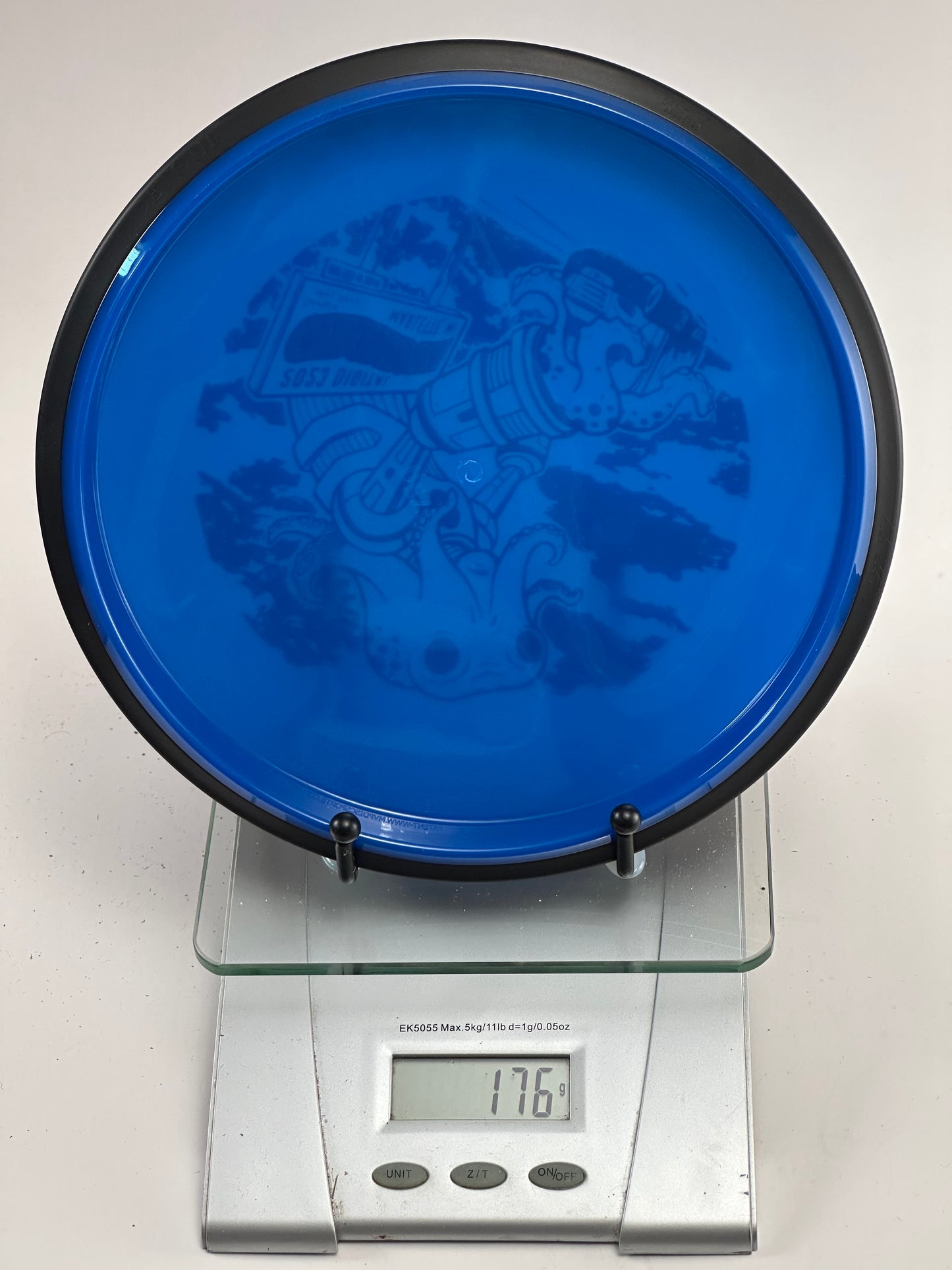 MVP Neutron Detour Gyropalooza 2023 Octopus Stamp (Blue/Black Rim)
