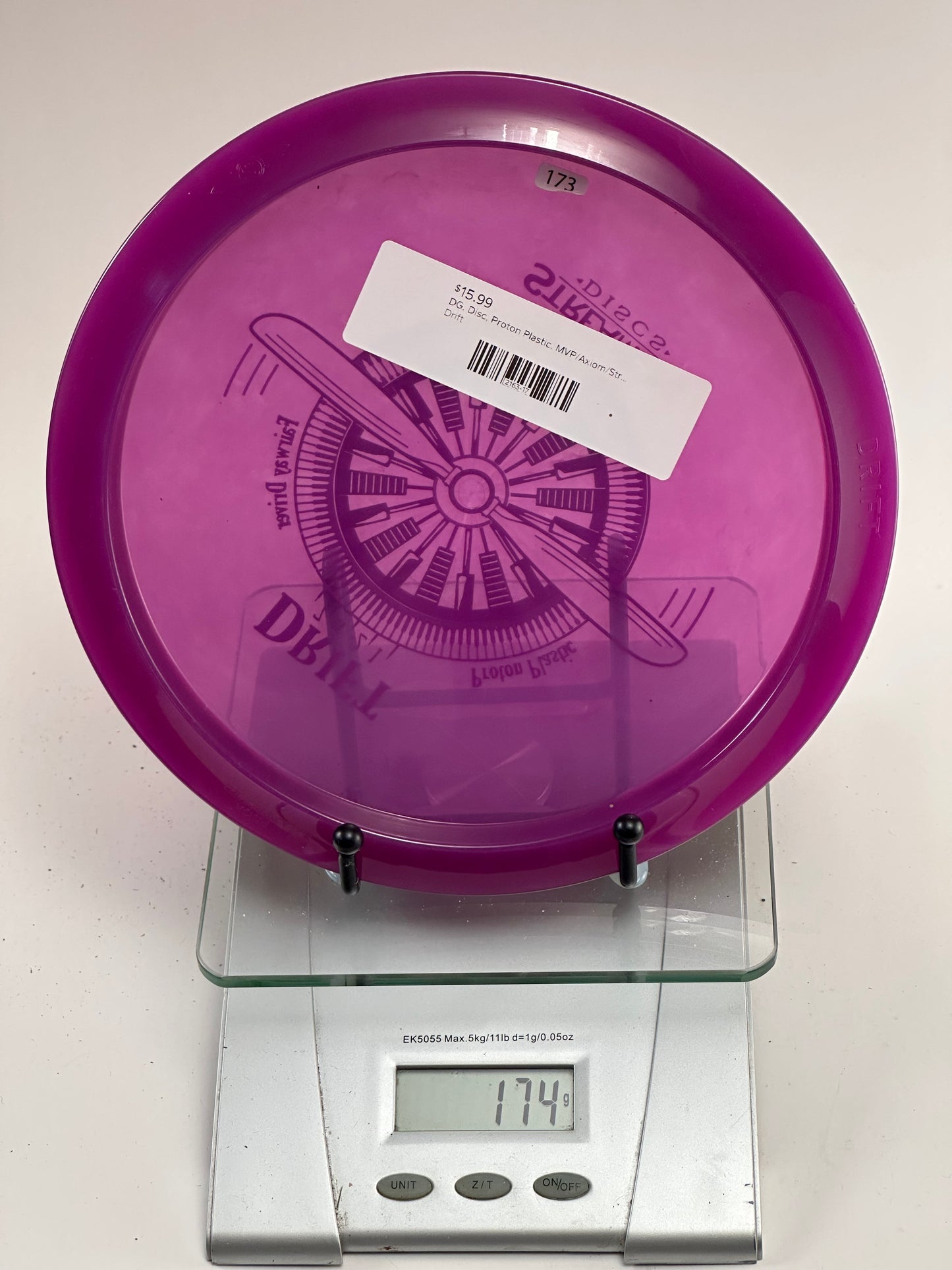 MVP Proton Drift Fairway Driver – Transparent Purple (174g)