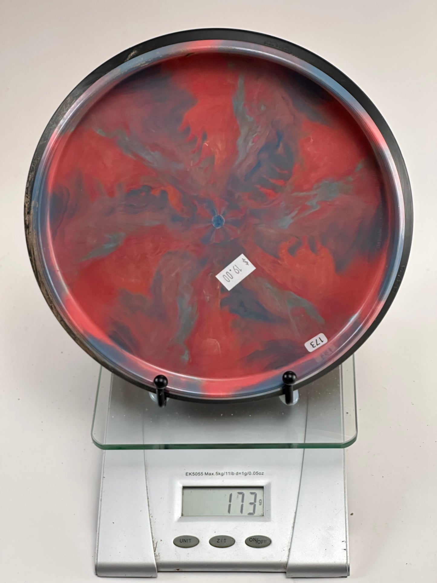MVP Entropy Cosmic Neutron (Cosmic) Red/Blue Swirl w/ Black Rim