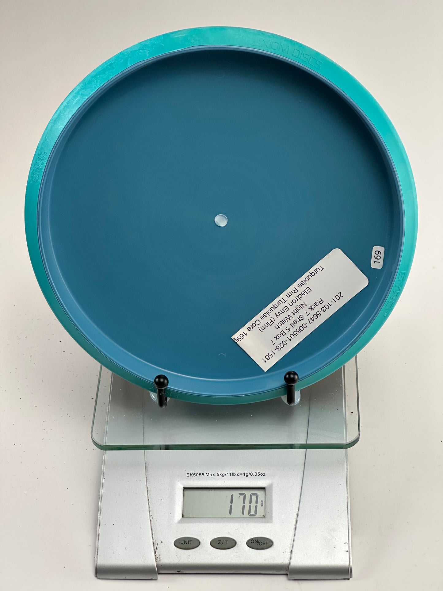 MVP Envy Electron Firm Putter/Approach – Blue w/ Turquoise Rim (Minotaur Stamp)