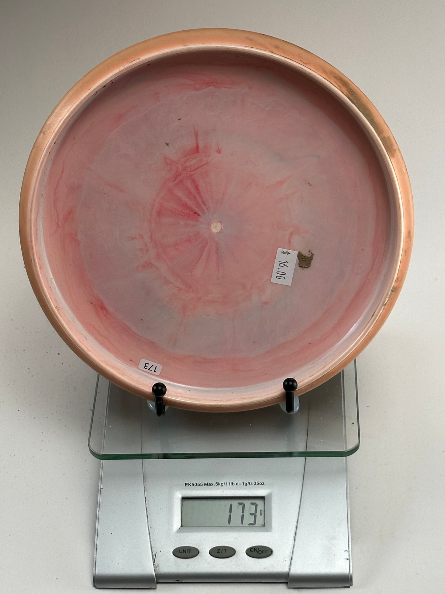 MVP Neutron Envy Putter/Approach 173g - Swirly Pink w/ Peach Rim