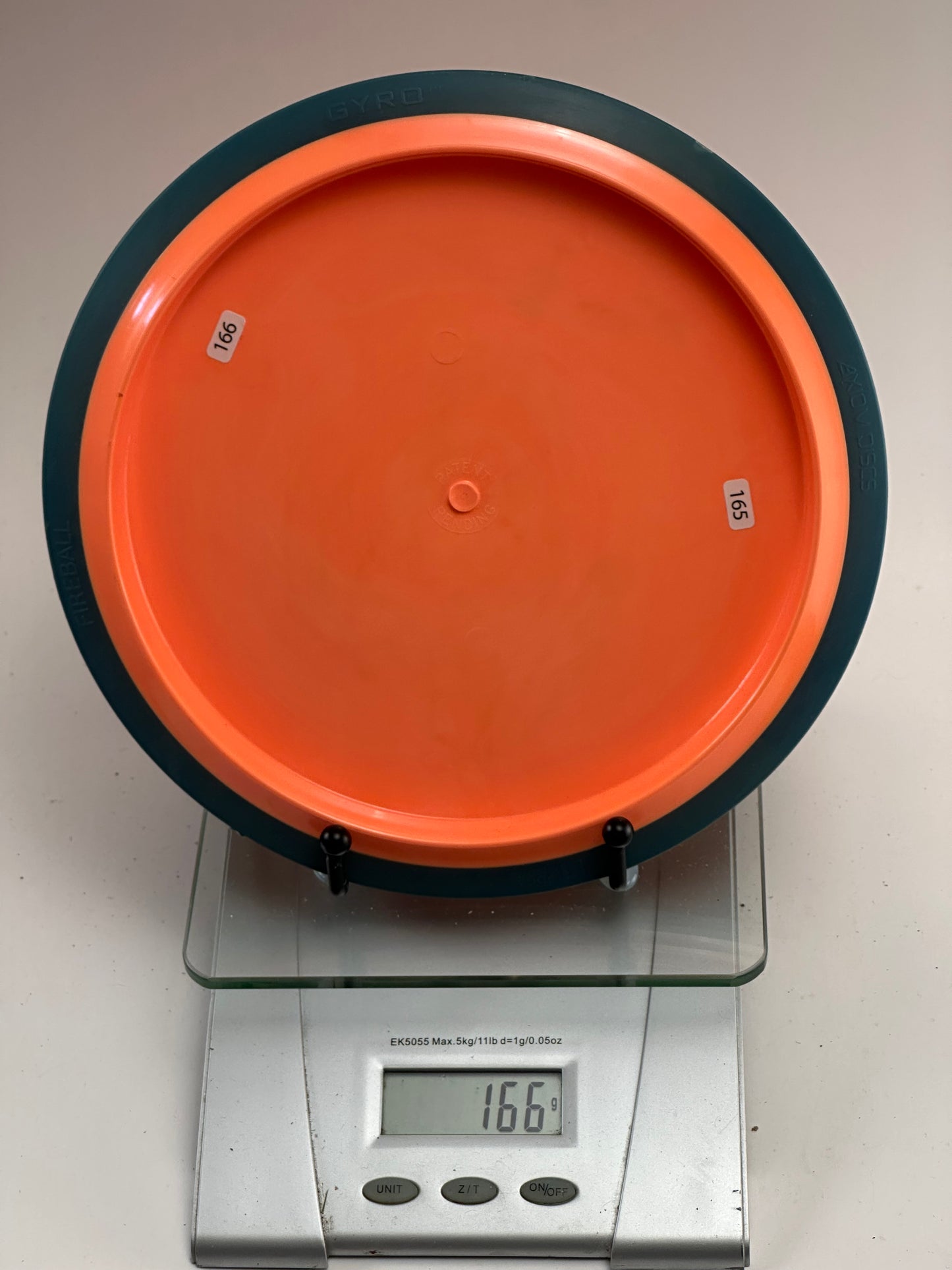 MVP Fireball (Fission) Orange w/ Dark Rim Dragon Stamp – 166g