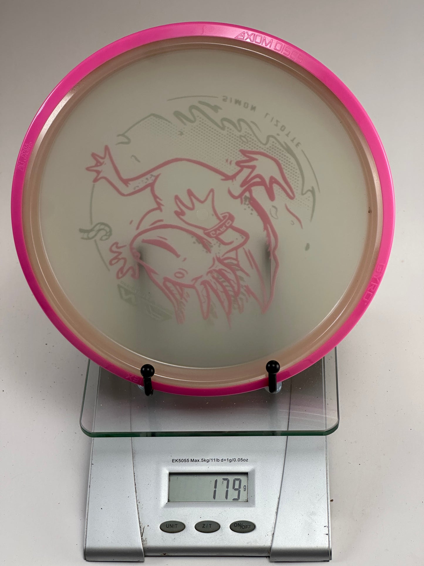 MVP Eclipse Hex Glow (Simon Lizotte Team Series Axolotl) Pink Rim