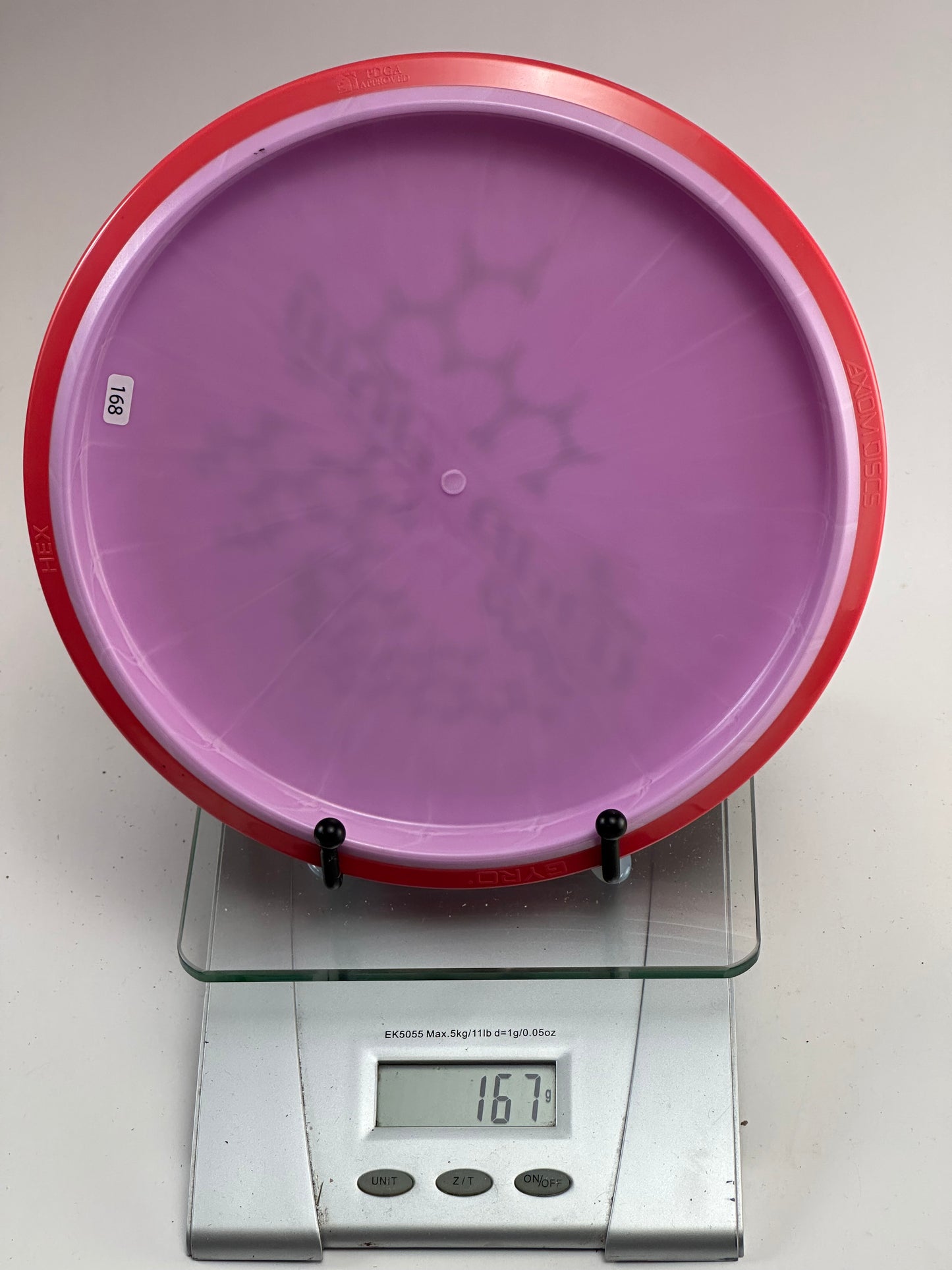 MVP Neutron Hex (MVP Open 2022 SE) Lavender w/ Red Rim