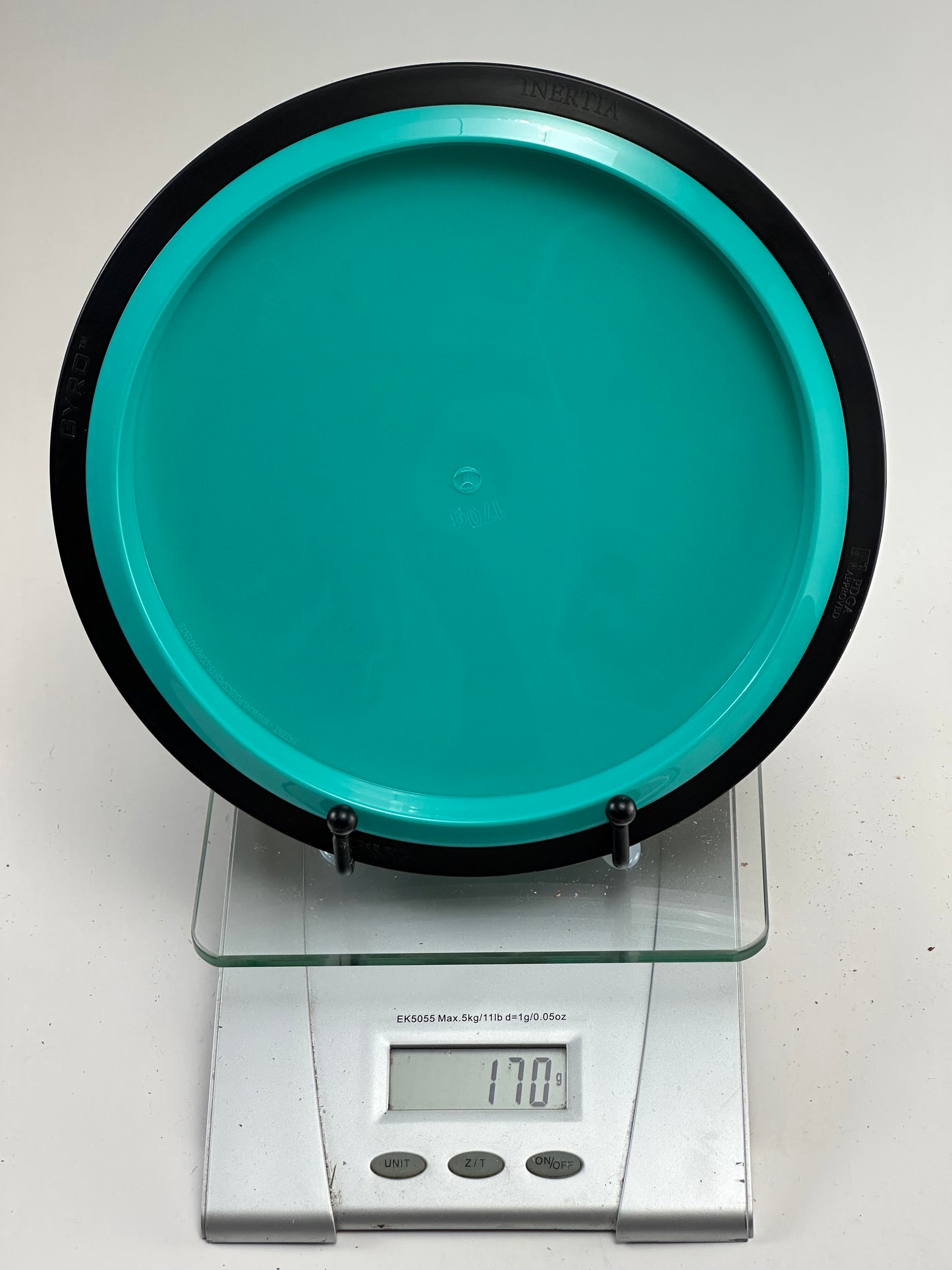 MVP Neutron Inertia Lab Second Distance Driver (Teal/Black Rim)