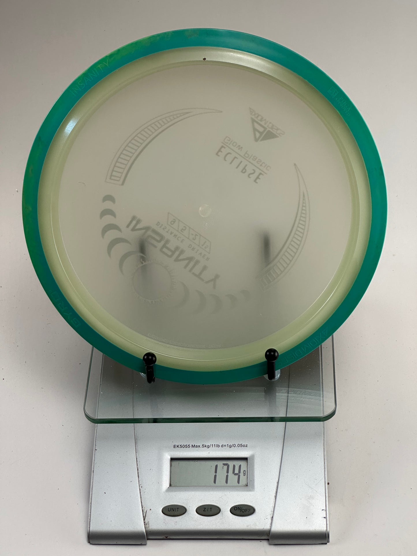 MVP Insanity Eclipse Glow Distance Driver – Green Rim