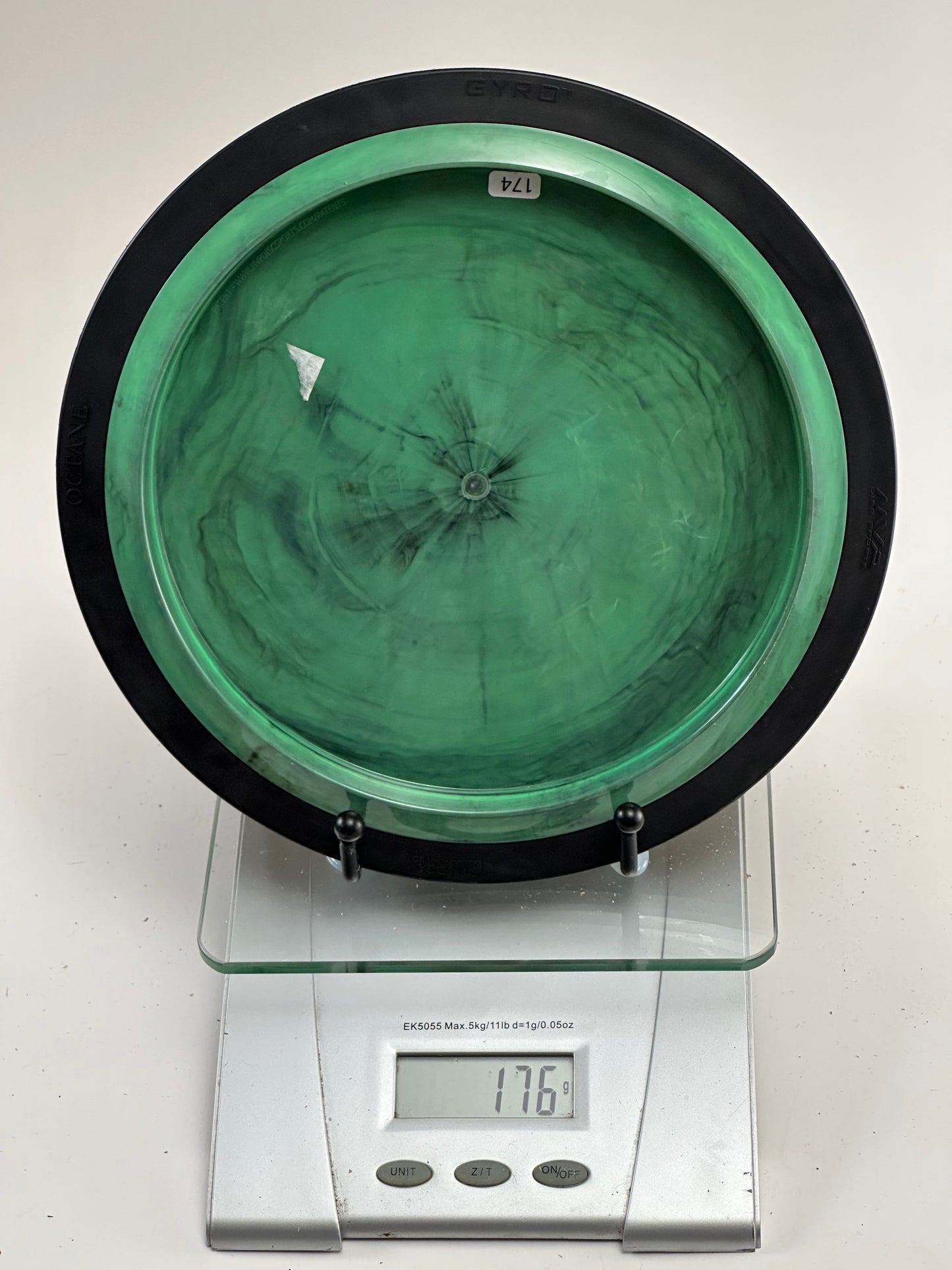 MVP Octane Neutron Distance Driver (Green/Black Swirl, 175g)