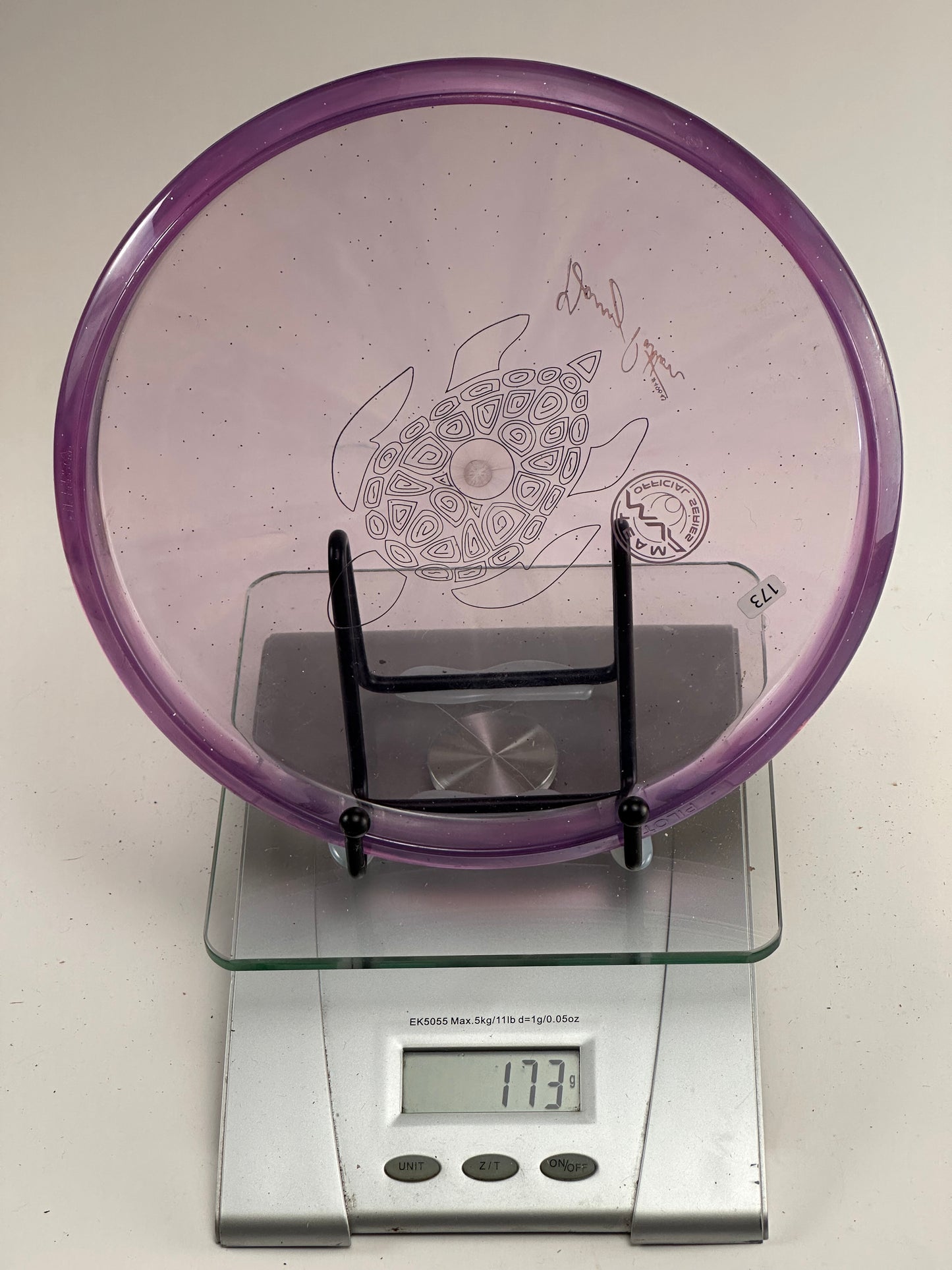 MVP Plasma Pilot Putter (173g) Purple Turtle Stamp