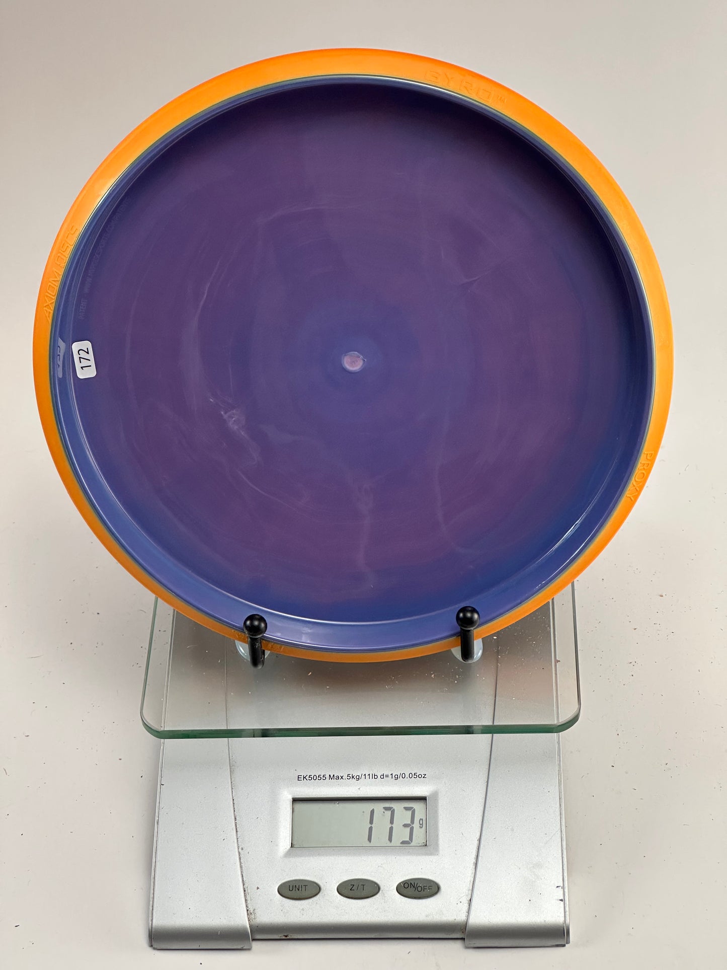 MVP Neutron Proxy Putter – Purple w/ Orange Rim (Cyberpunk Stamp)