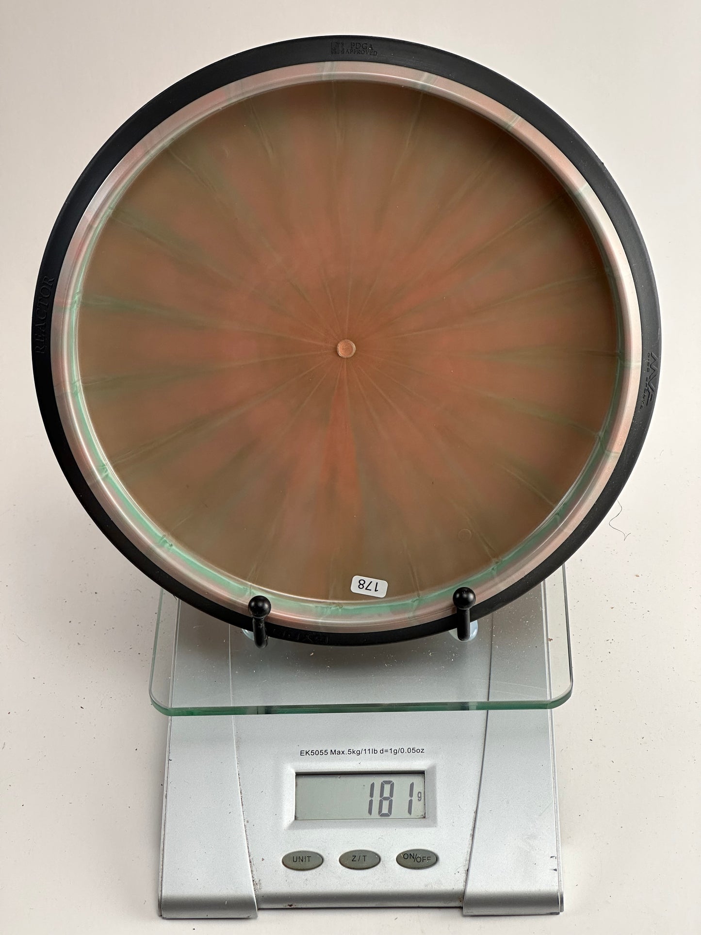 MVP Eclipse 2.0 Reactor (Special Edition) Glow Midrange | Orange Swirl, Black Rim