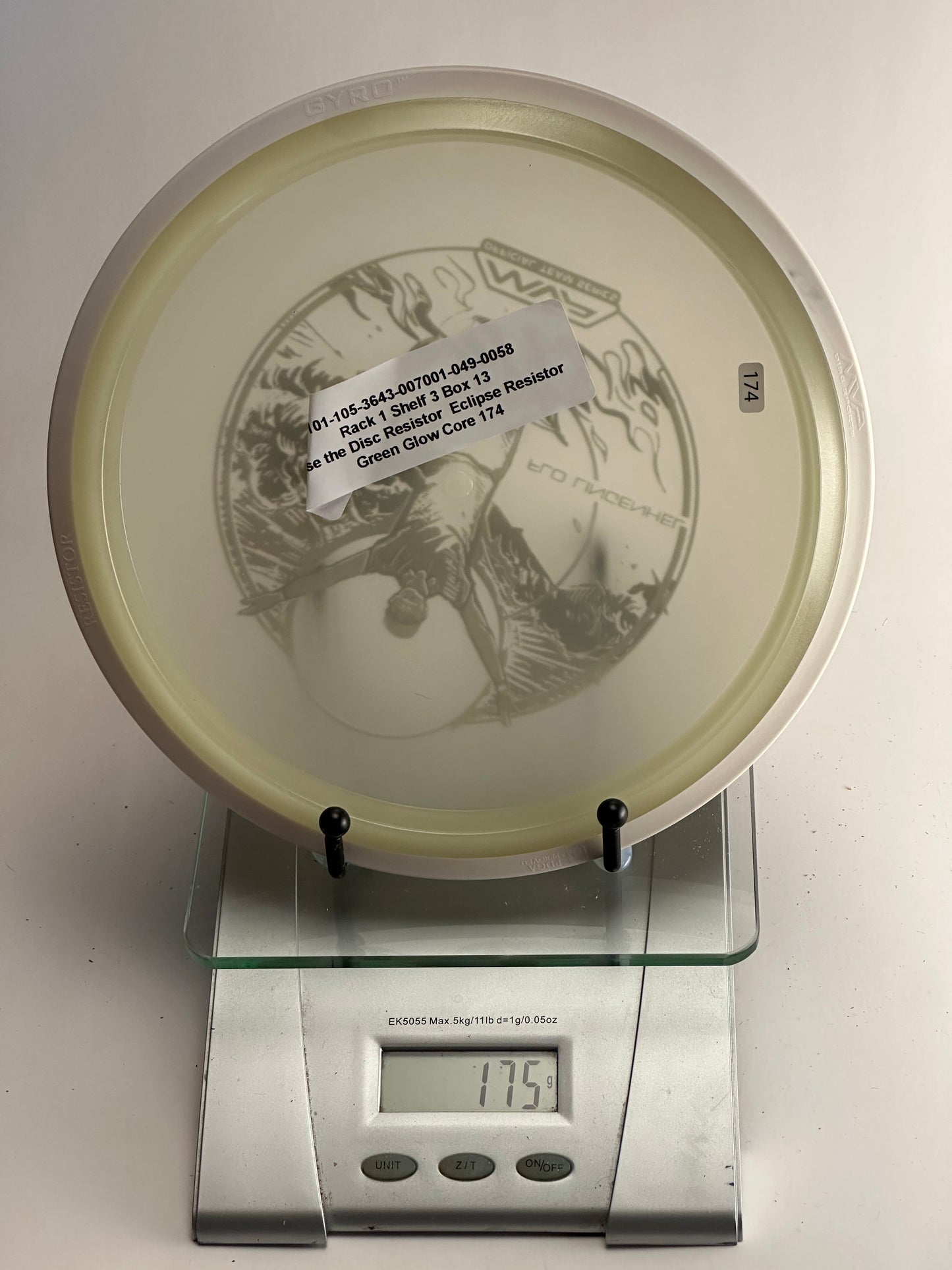 MVP Eclipse Glow Resistor (Flo Lingenhel Team Series) White Rim