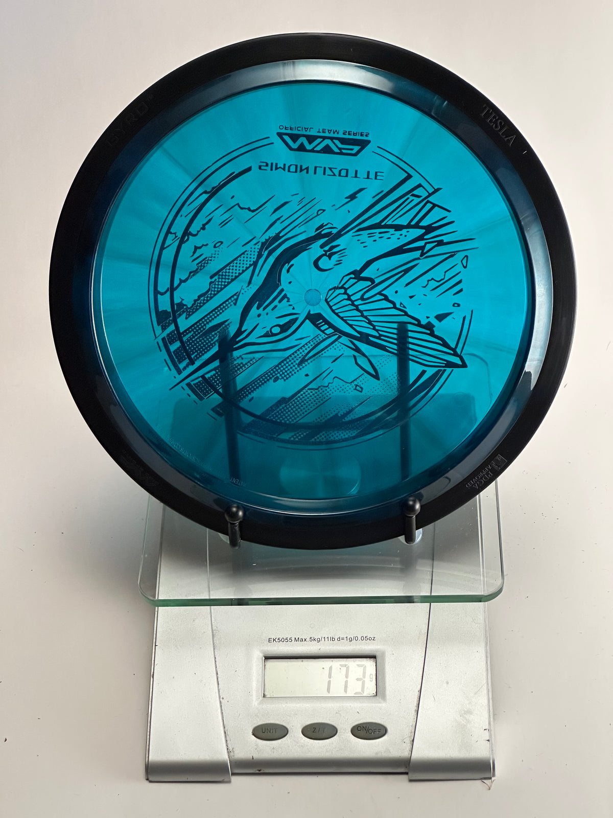 MVP Plasma Tesla (Simon Lizotte Team Series) Blue/Black Rim