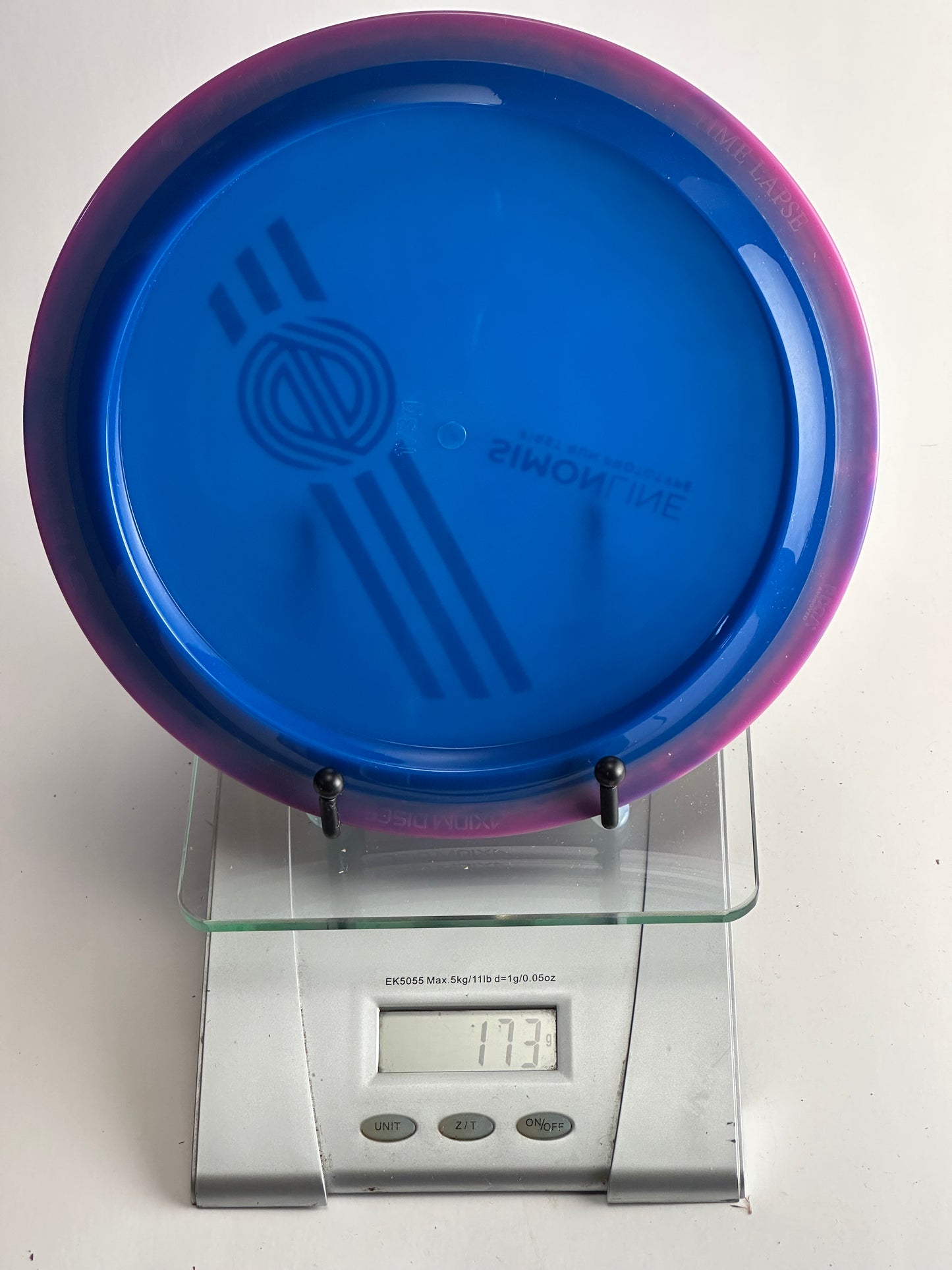 MVP Neutron Time-Lapse Simon Line First Run Prototype – Blue/Pink Two-Tone 173g