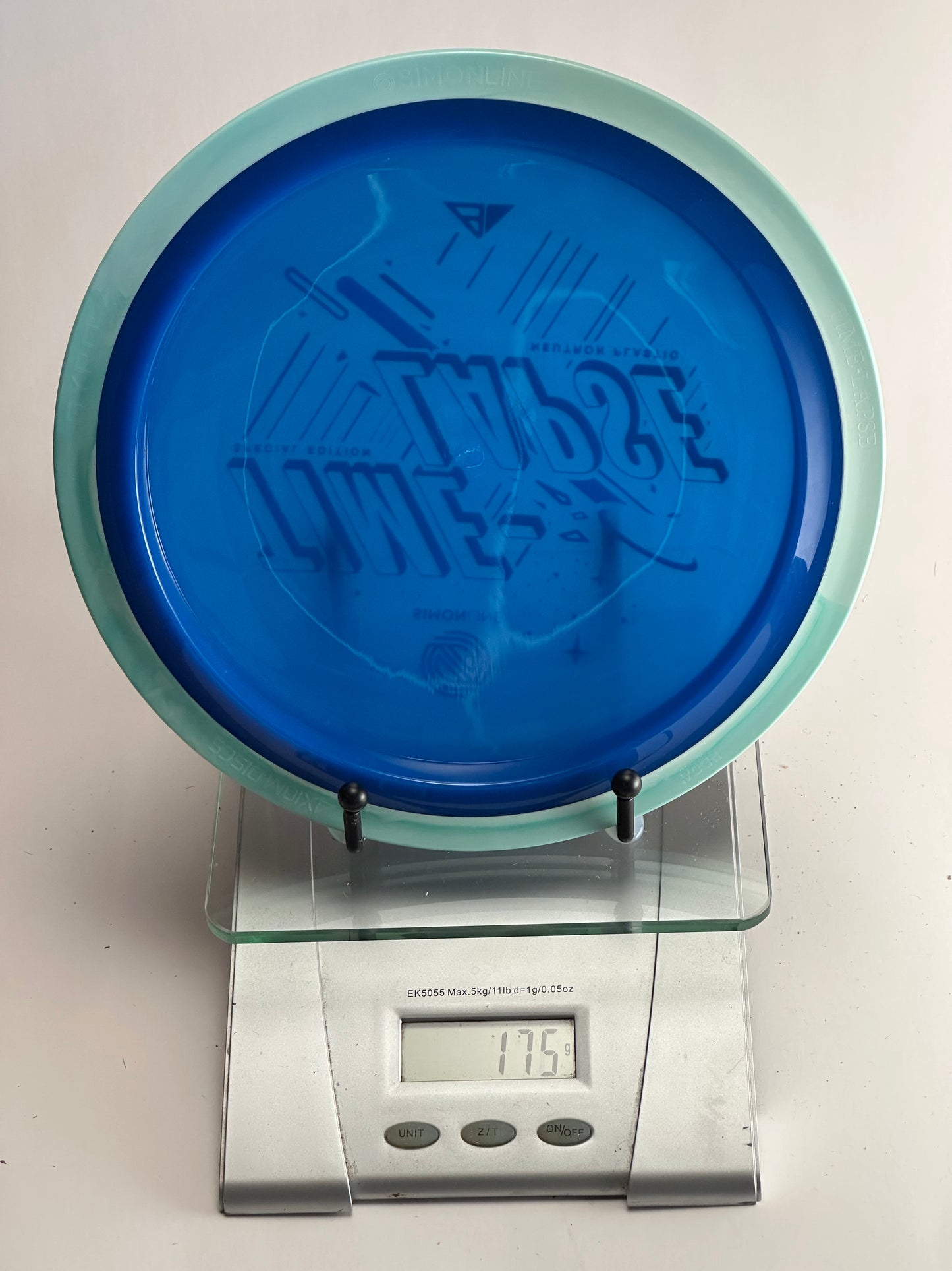 MVP Simon Line Time-Lapse Neutron Two-Tone Blue/Mint (Special Edition Stamp)