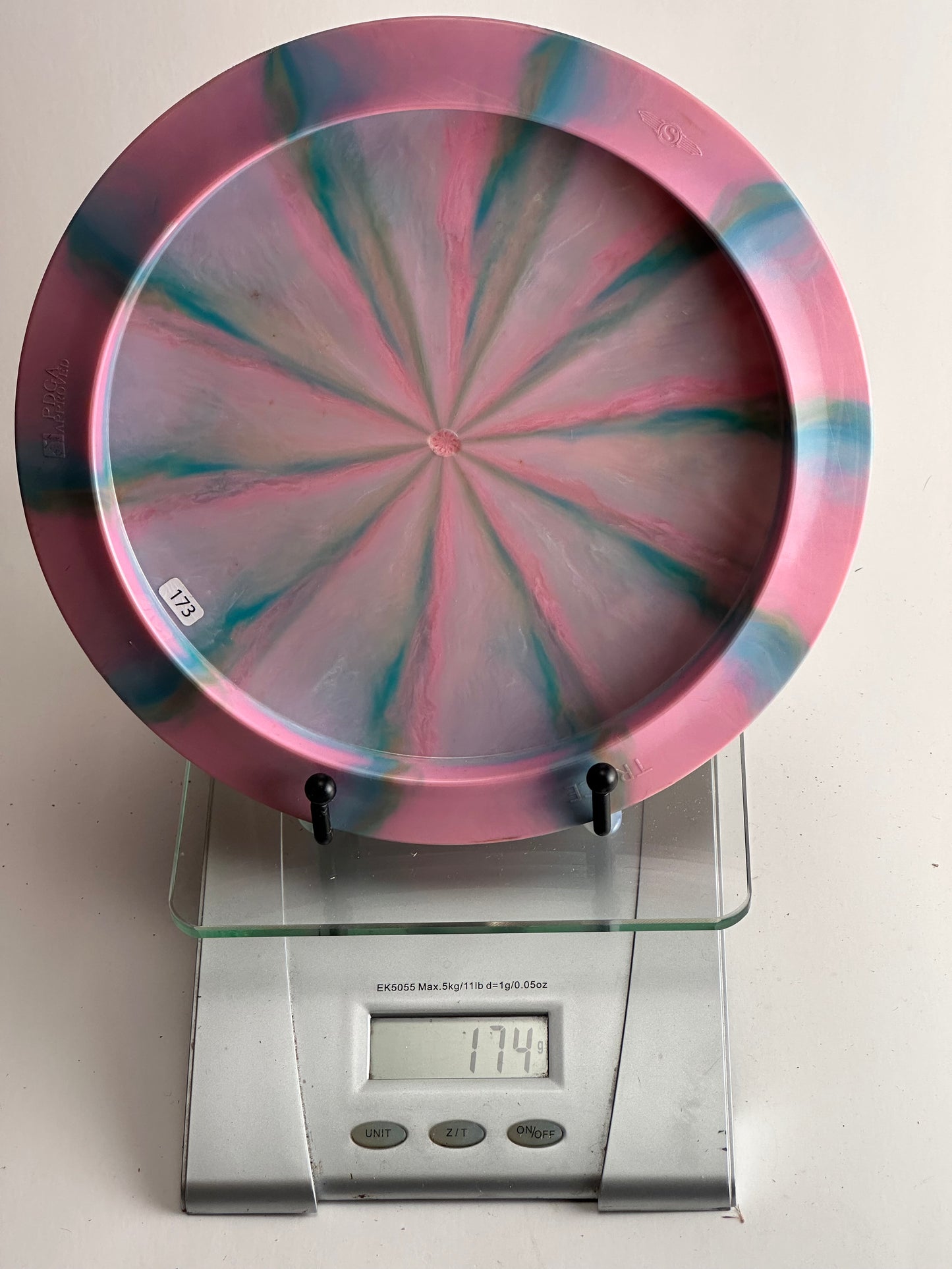MVP Trace Cosmic Neutron (Sarah Hokom) Swirly Pink/Blue 174g