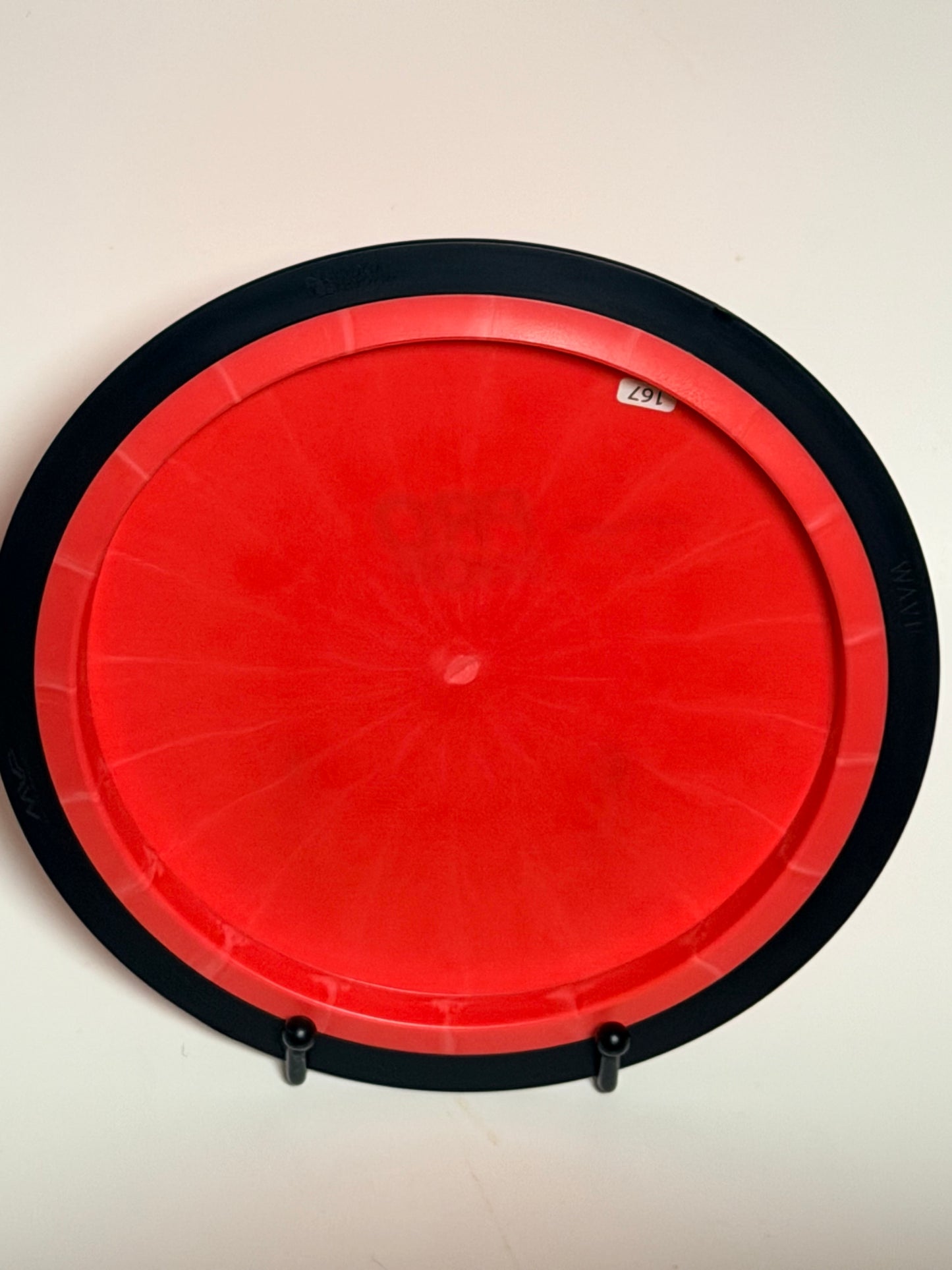 MVP Neutron Wave – Red/Black Dual-Color Rim, Pro Shop Holo Stamp
