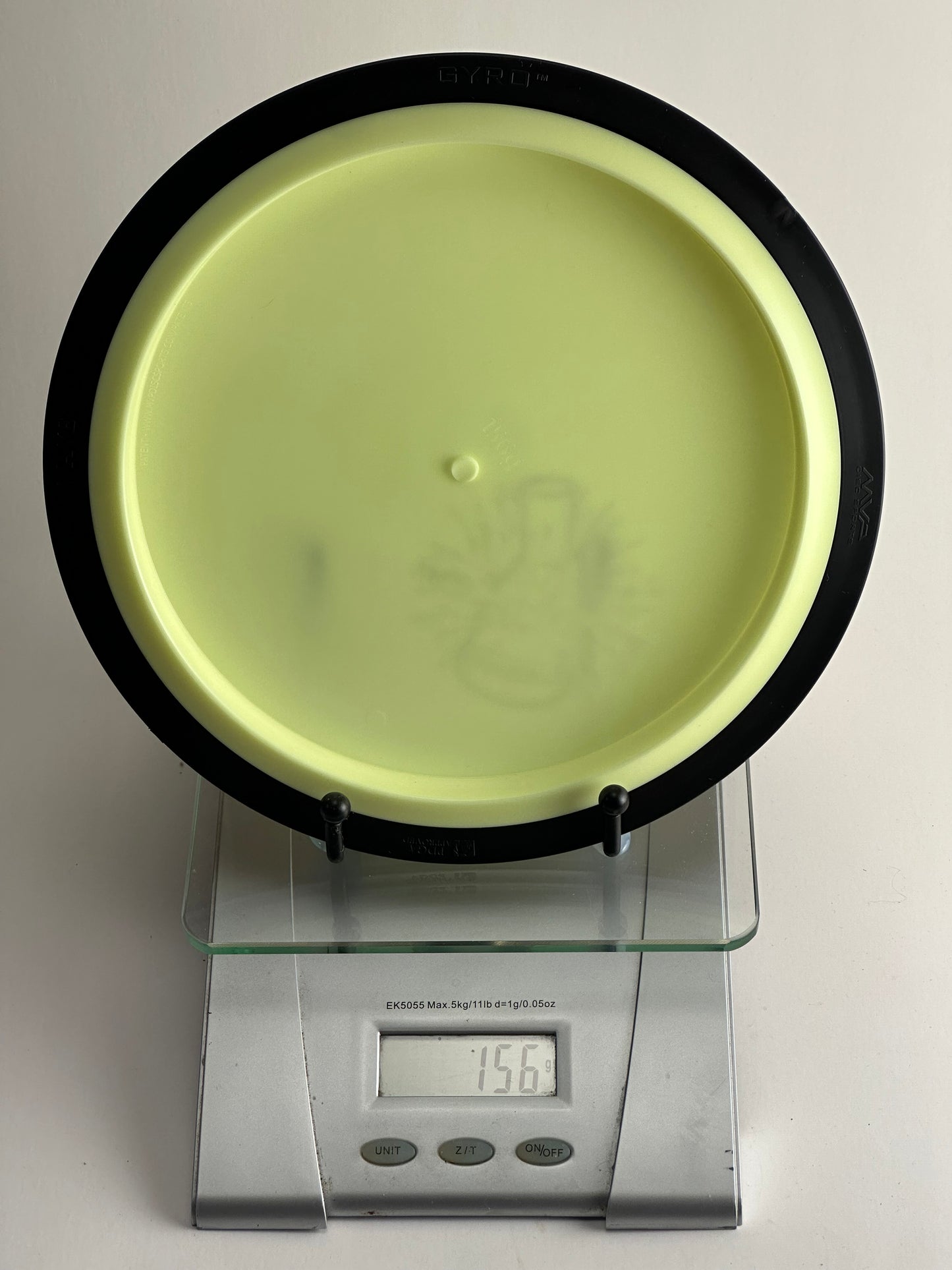 MVP Neutron Wave Lab Second (Beaker Stamp) | Neon Yellow w/ Black Rim | 156g