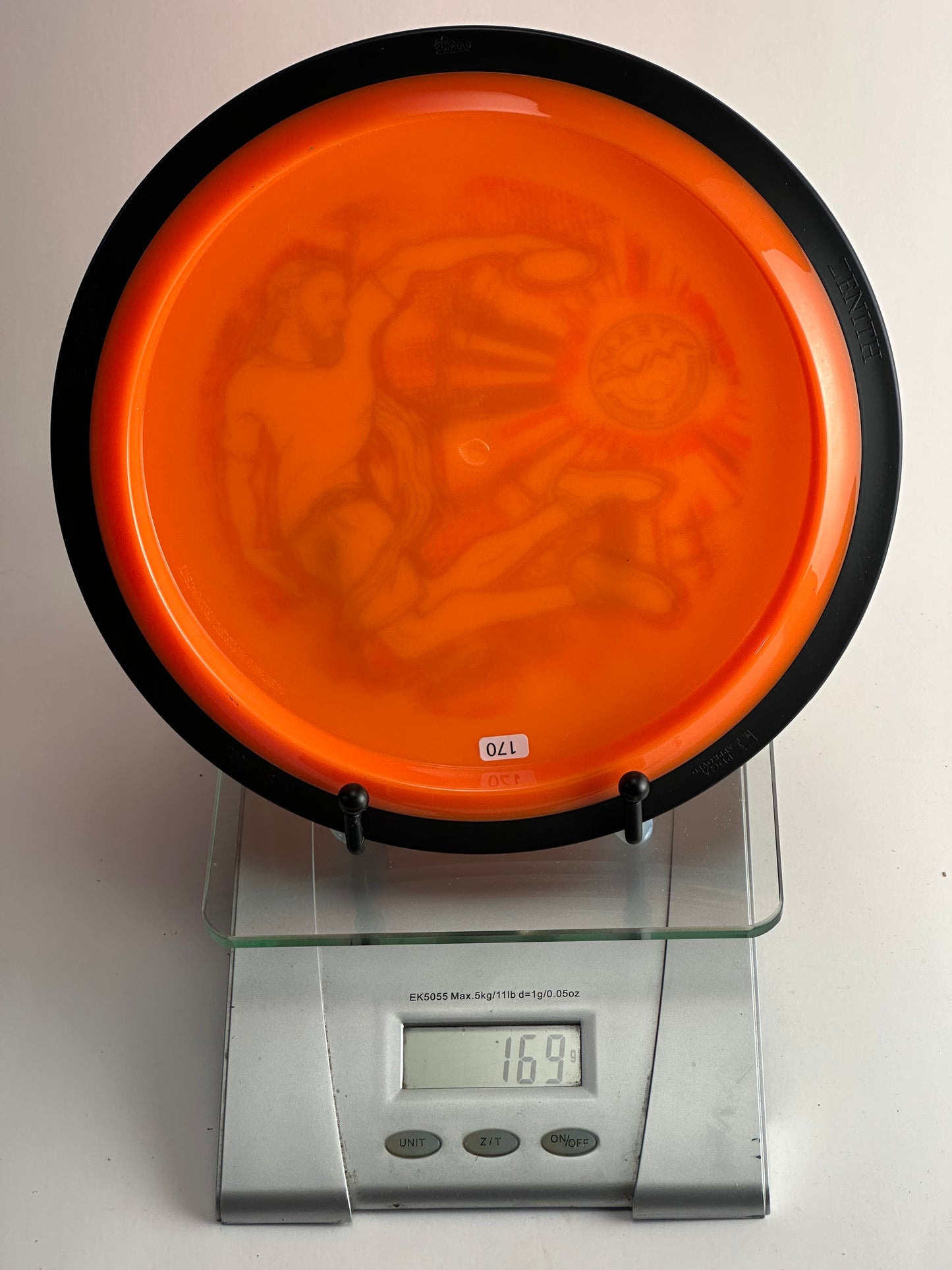 MVP Neutron Zenith Team Series (James Conrad) – Orange/Black Rim 169g