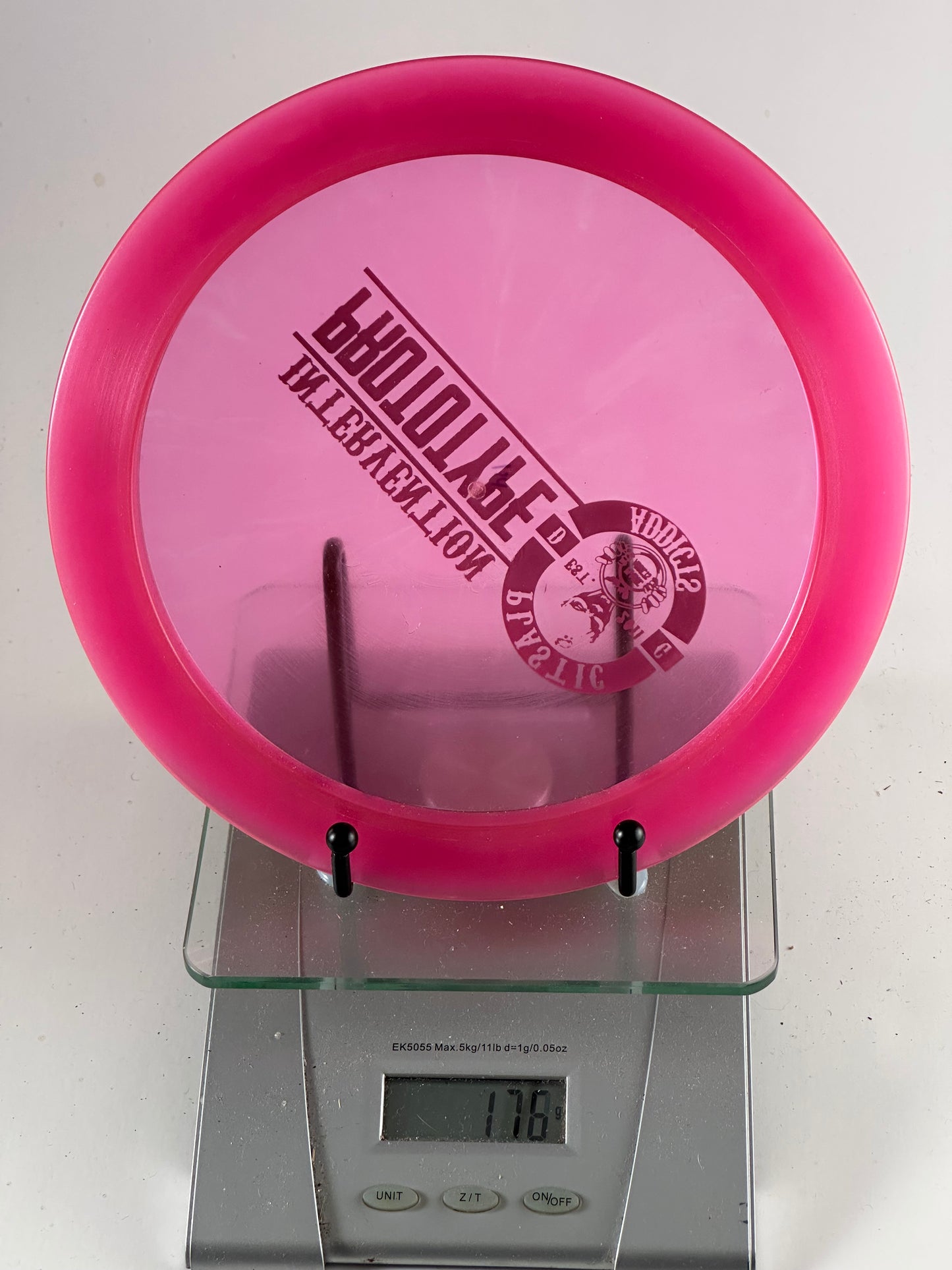 Plastic Addicts Intervention Prototype Translucent Pink Premium Midrange 176g