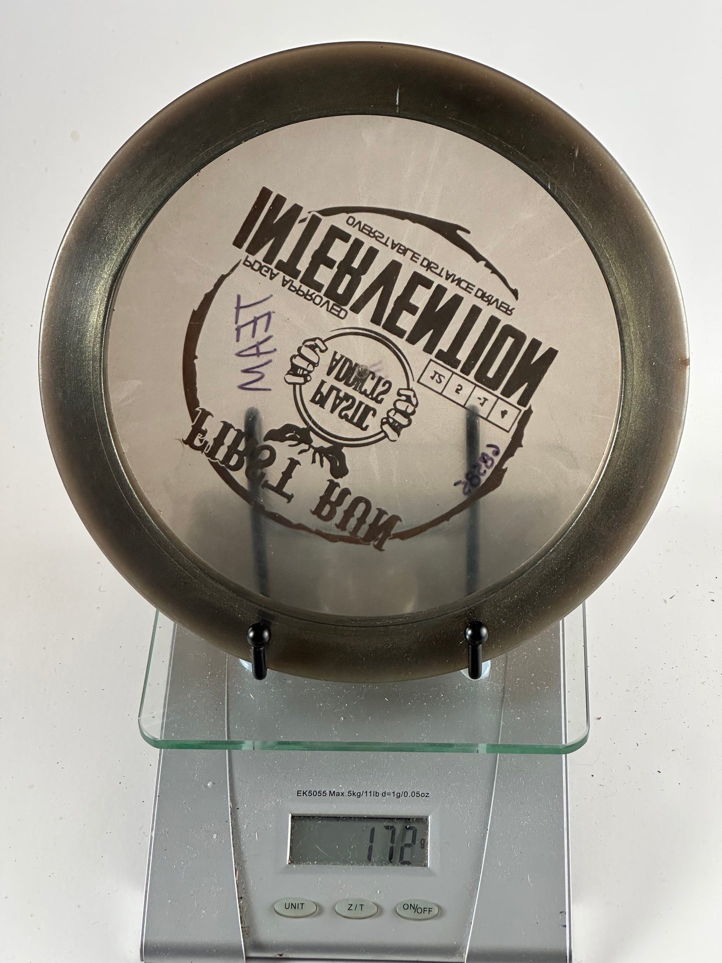Plastic Addicts Intervention First Run – Translucent Smoke Distance Driver 172g