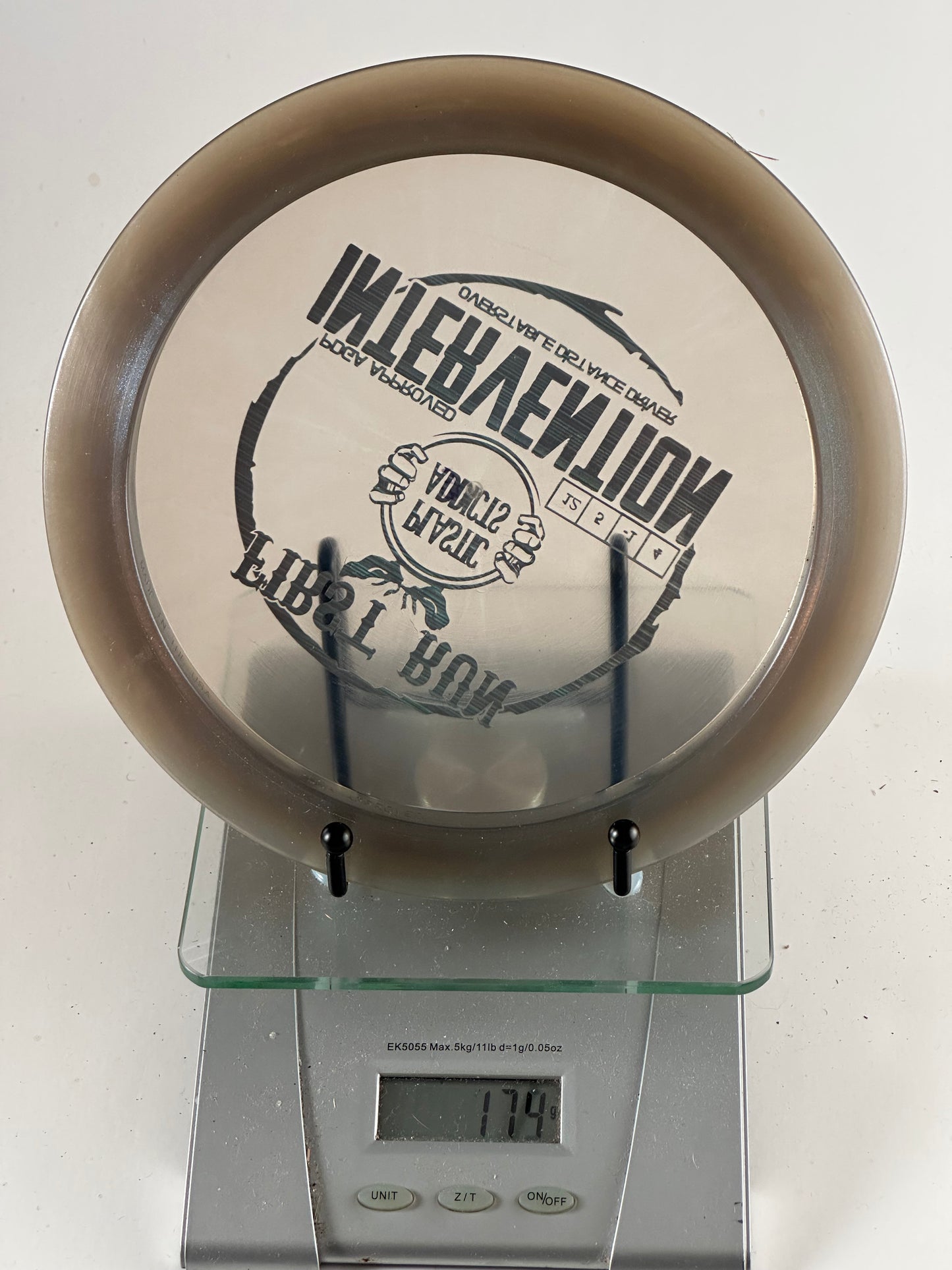 Plastic Addicts Intervention First Run - Translucent Premium Distance Driver