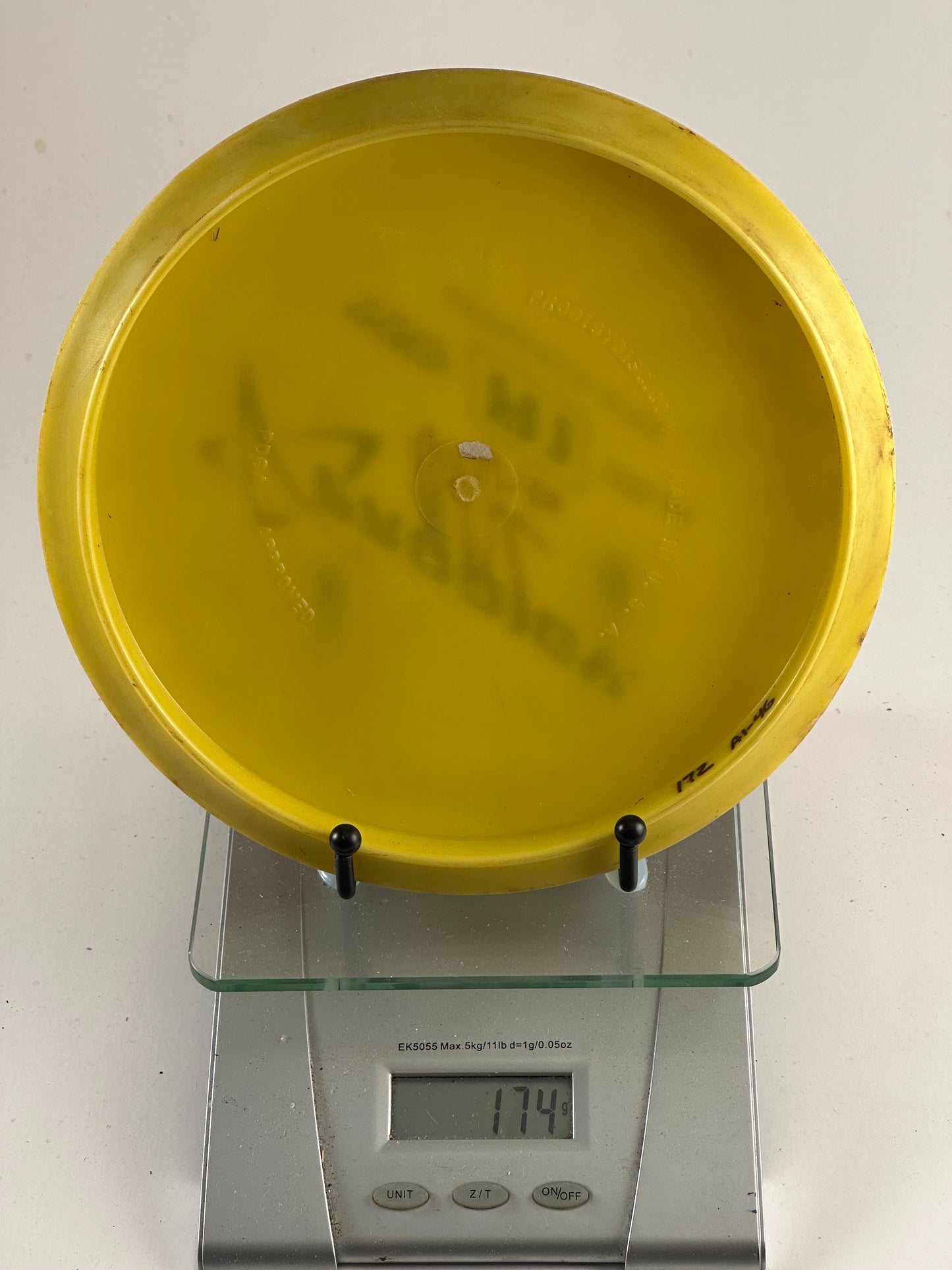Prodigy A1 400G Yellow Overstable Approach Disc (Inked) 173–174g