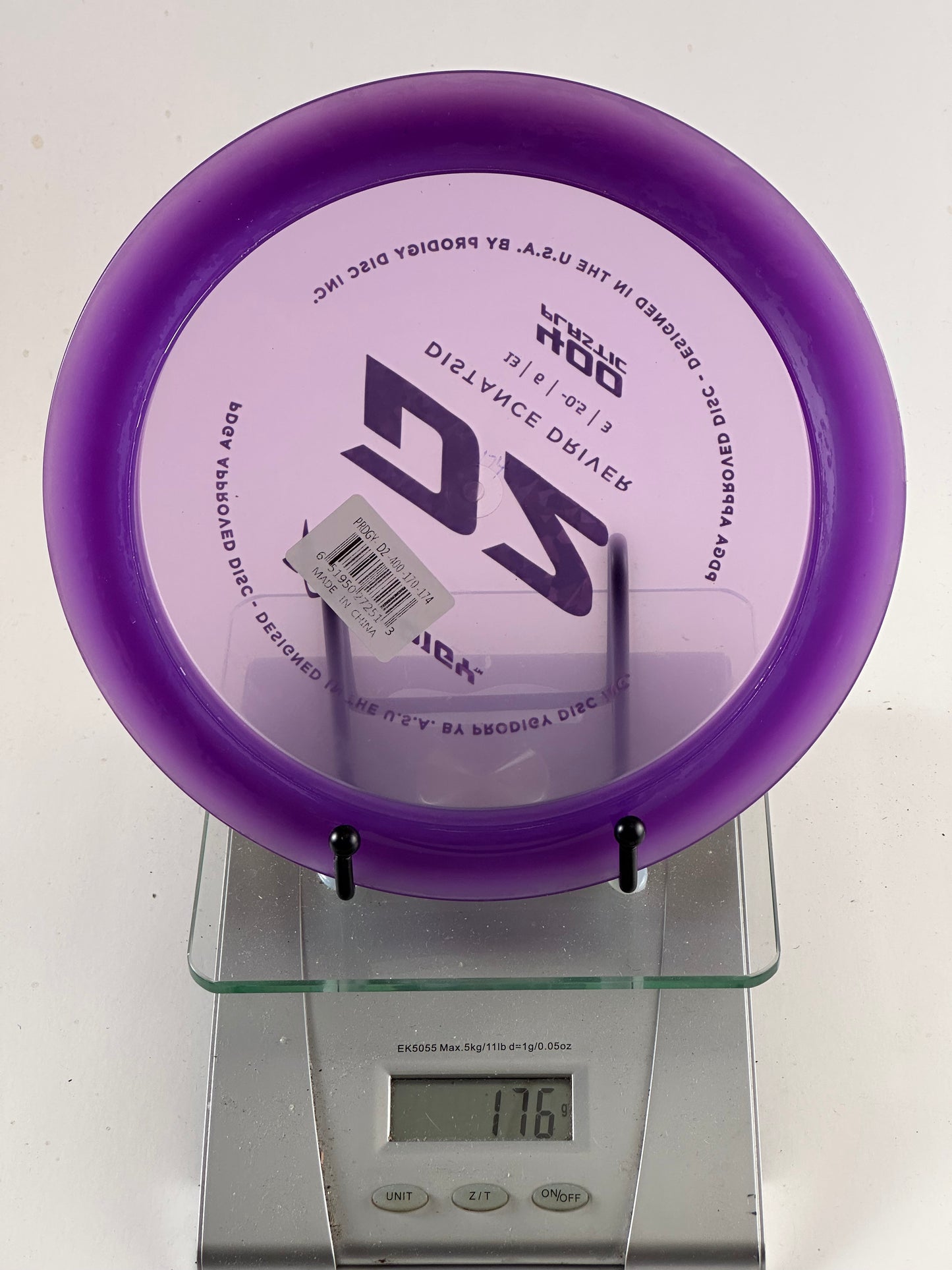 Prodigy D2 400 Plastic Distance Driver (176g) - Purple