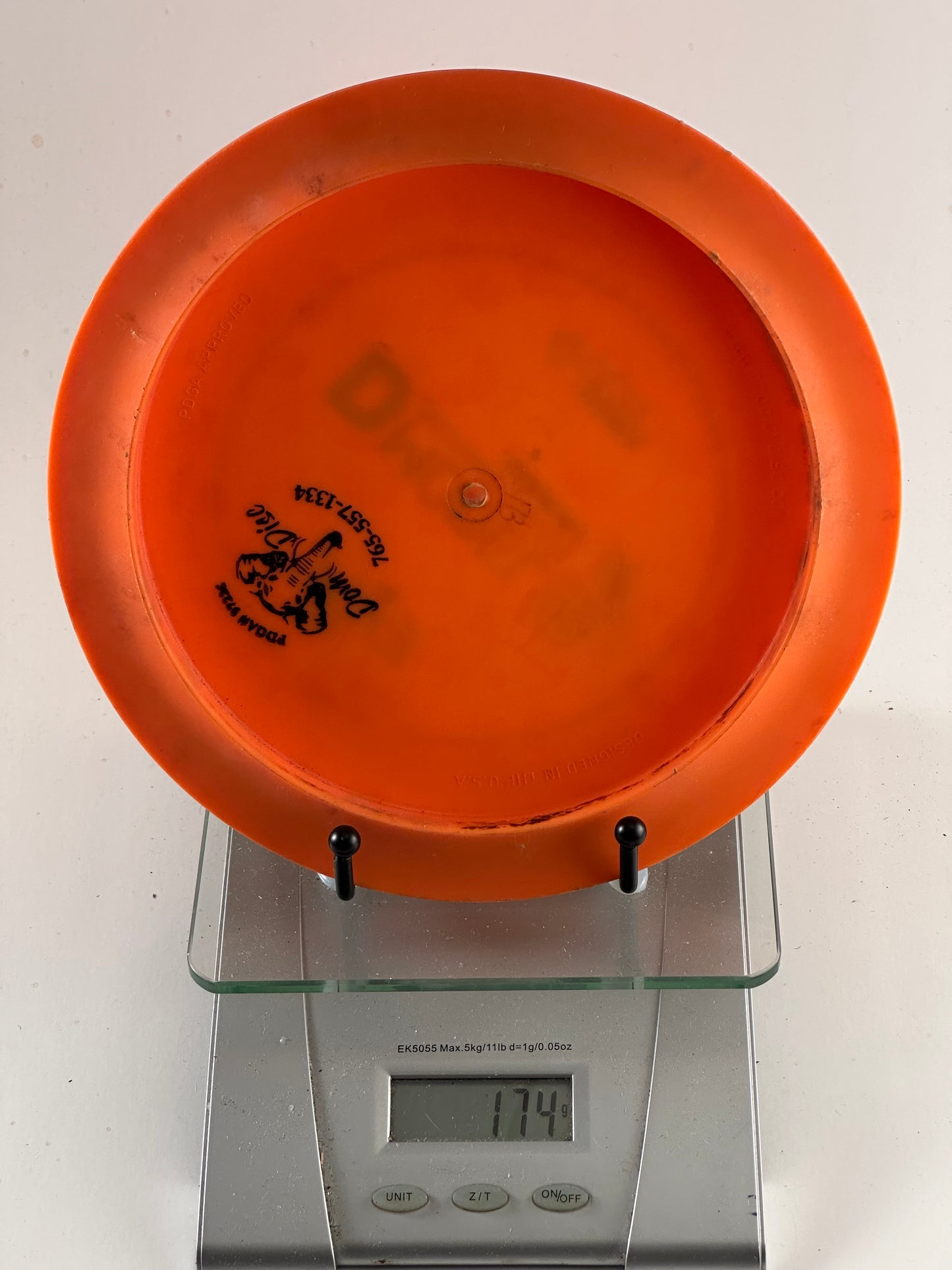 Prodigy Ace Line D Model OS DuraFlex Distance Driver (Orange)