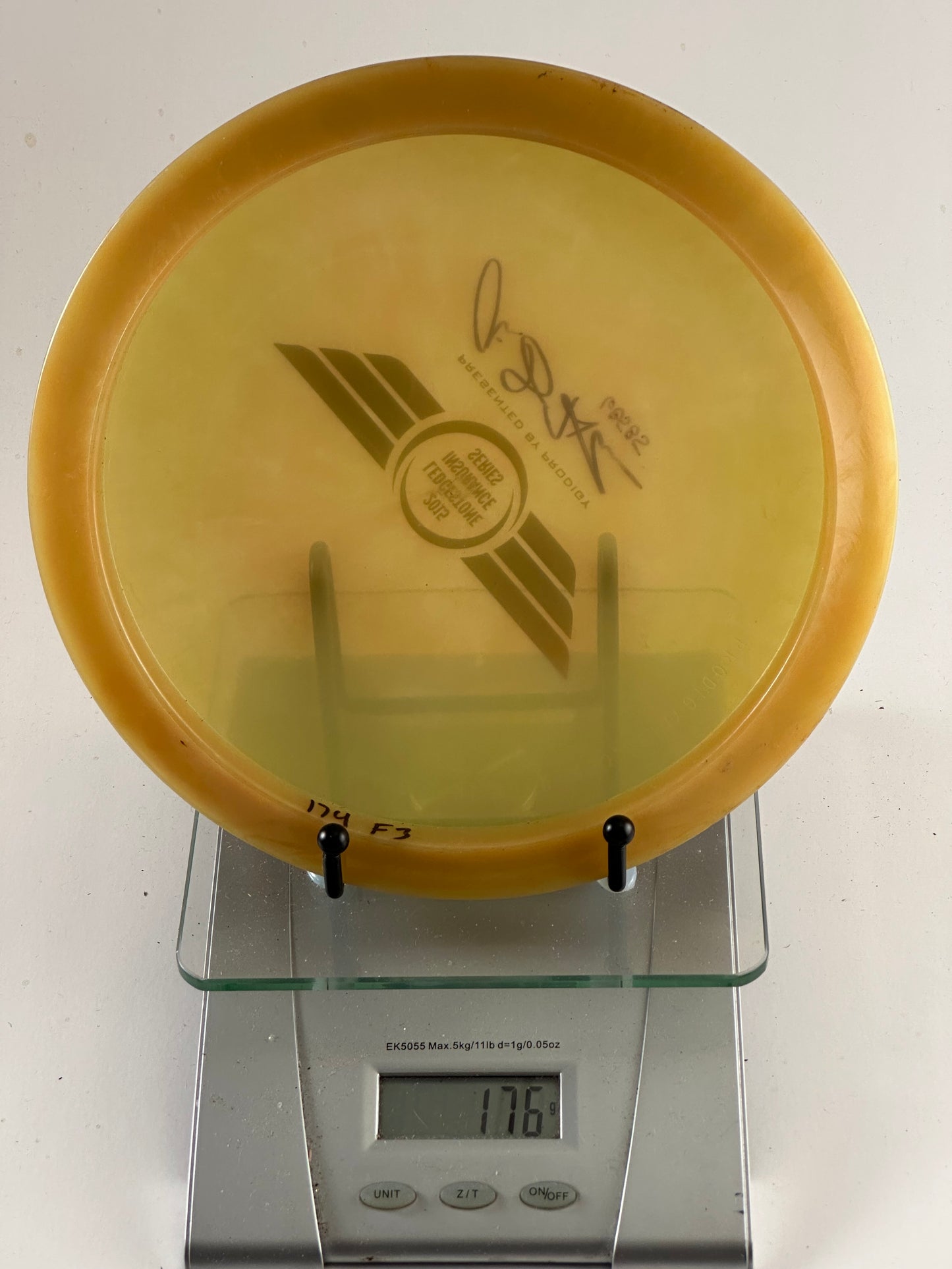 Prodigy F3 2015 Ledgestone Insurance Series Yellow Fairway Driver 176g