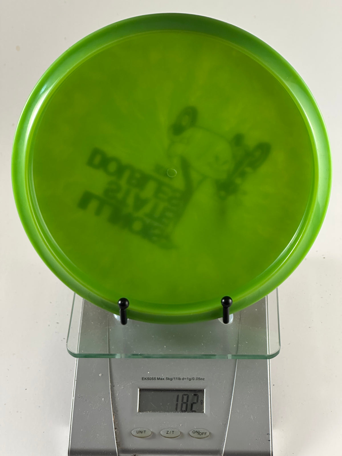 Prodigy M3 Midrange (400?) Illinois State Doubles 2014 Stamp - Translucent Green
