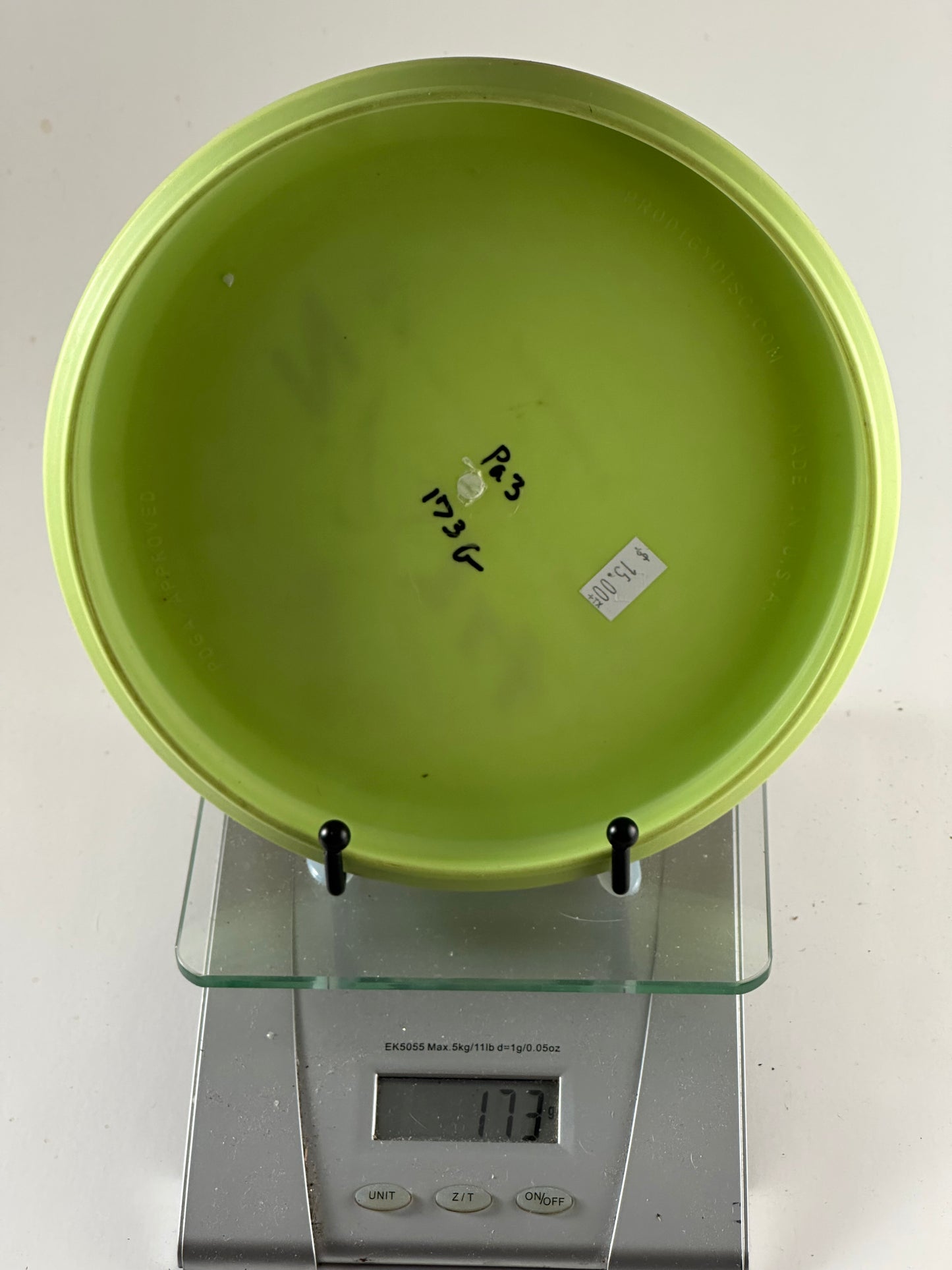 Prodigy PA-3 350G Proto Putter - Green (2014 Z14 Stamp)