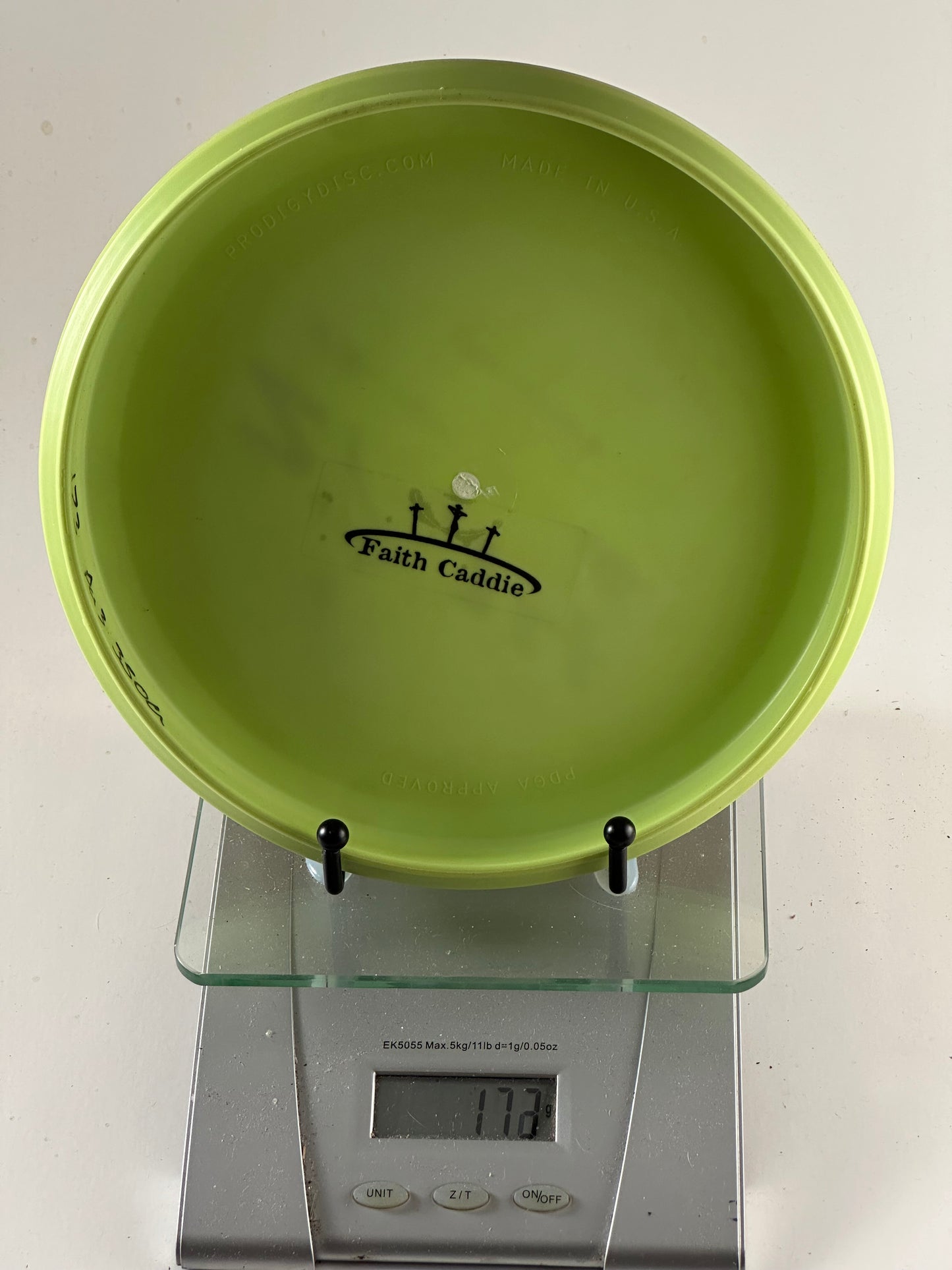 Prodigy PA-3 350G Proto (ZA-14) Lime Green Putter/Approach