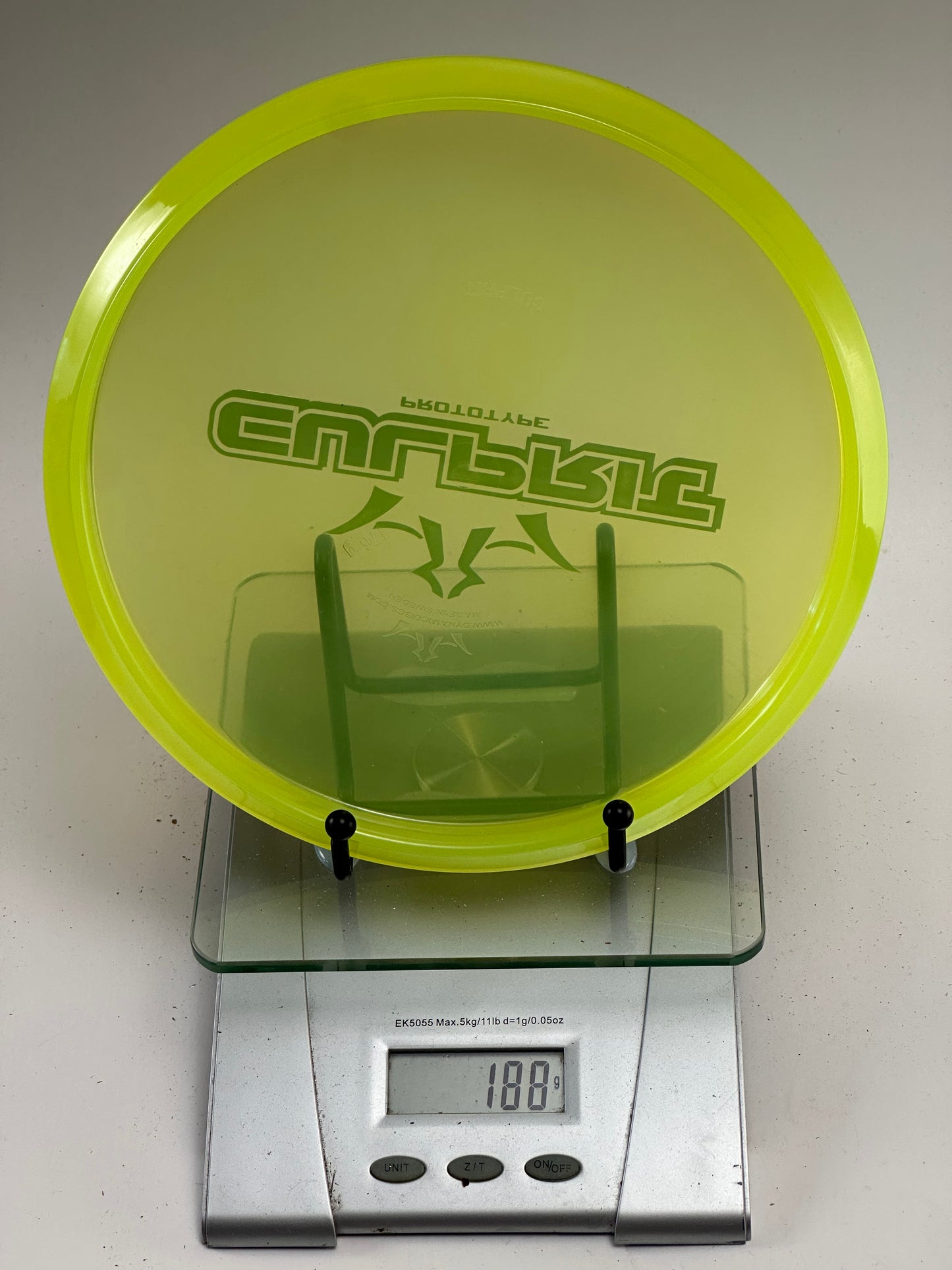 Trilogy Culprit Prototype (Lucid) – Transparent Yellow Approach Disc
