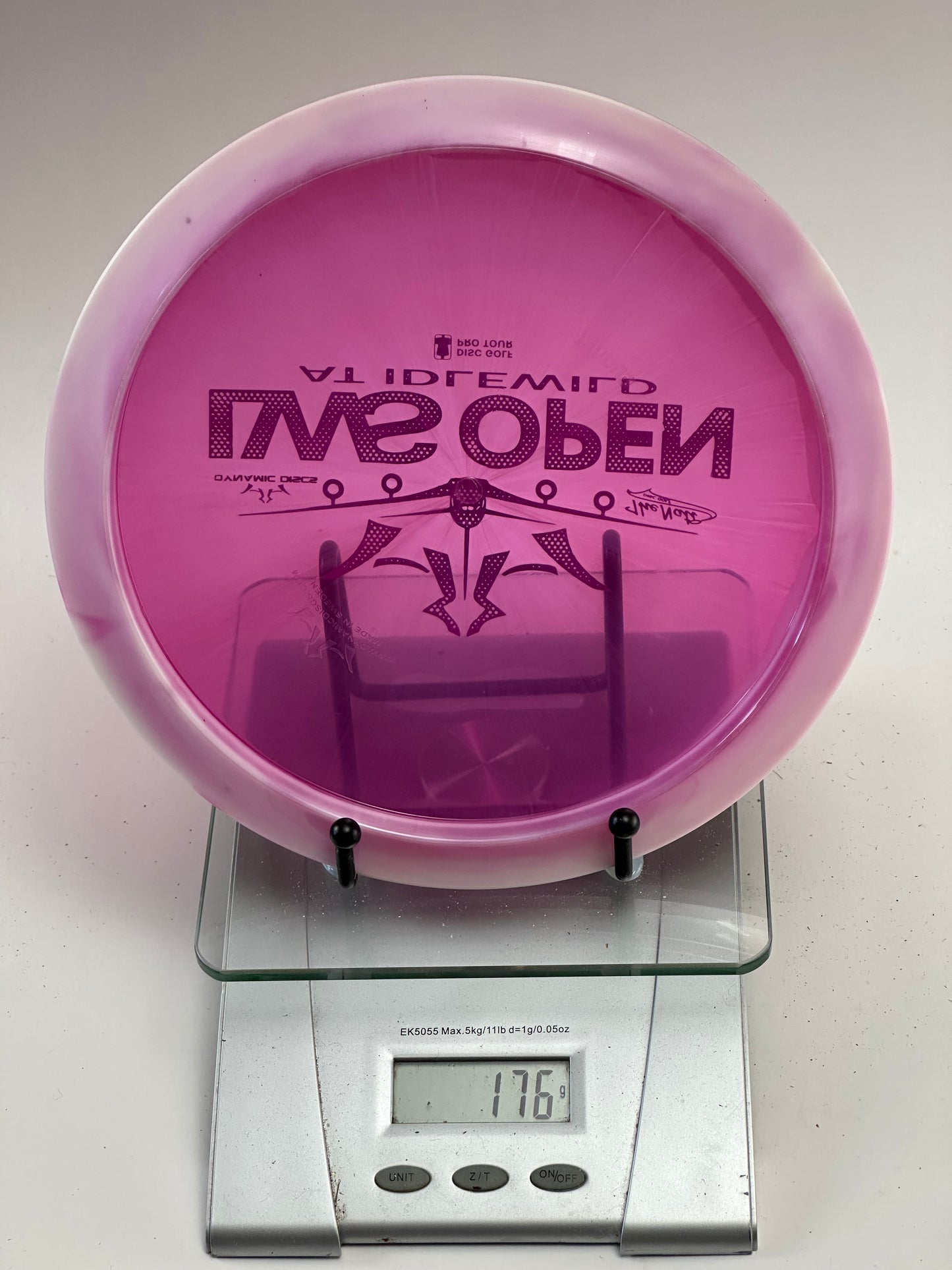 Dynamic Discs Lucid Evader – LWS Open (Idlewild) Stamp – Pink
