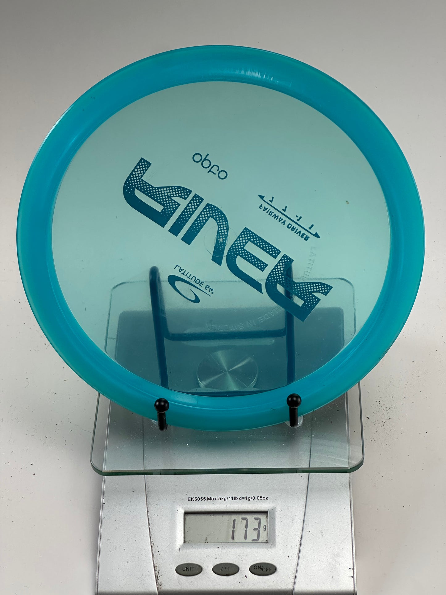 Latitude 64 River Opto Fairway Driver (173g) - Transparent Blue