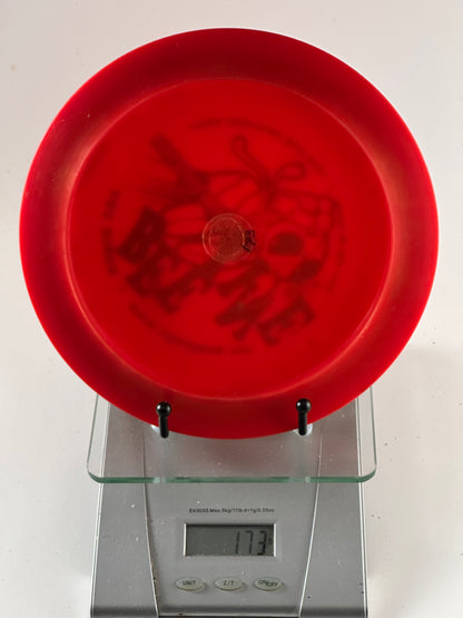 ABC Discs Base plastic (DX/Pro-D style) Beeline ABC Discs Beeline long range driver red black stamp