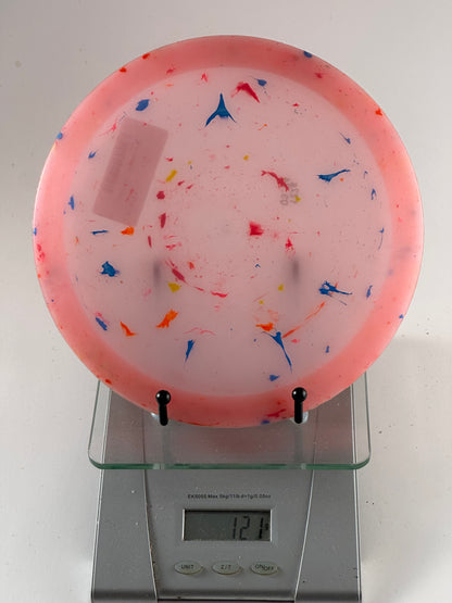 ABC Discs Champion-style premium translucent (metal-flake/confetti) Secret Weapon ABC Discs Secret Weapon premium translucent plastic metal flake confetti