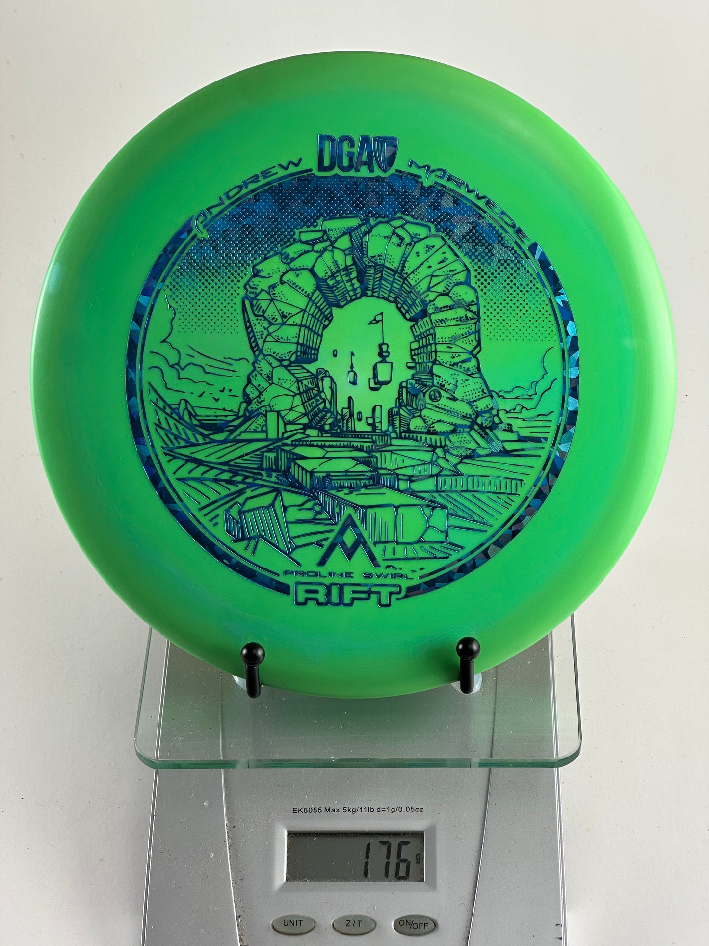 DGA ProLine Swirl Rift DGA Rift Andrew Marwede ProLine Swirl green midrange