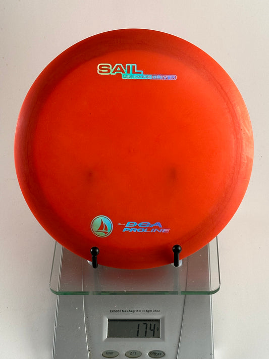 DGA ProLine Sail DGA Sail ProLine plastic distance driver orange 174g