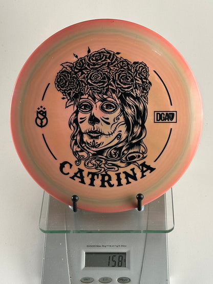 DGA DGA ProLine (swirly/tie-dye) Vortex DGA Vortex ProLine Catrina Allen stamp swirly dye understable fairway driver