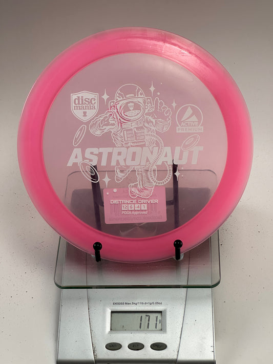 Discmania Active Premium Astronaut distance driver transparent pink Active Premium plastic